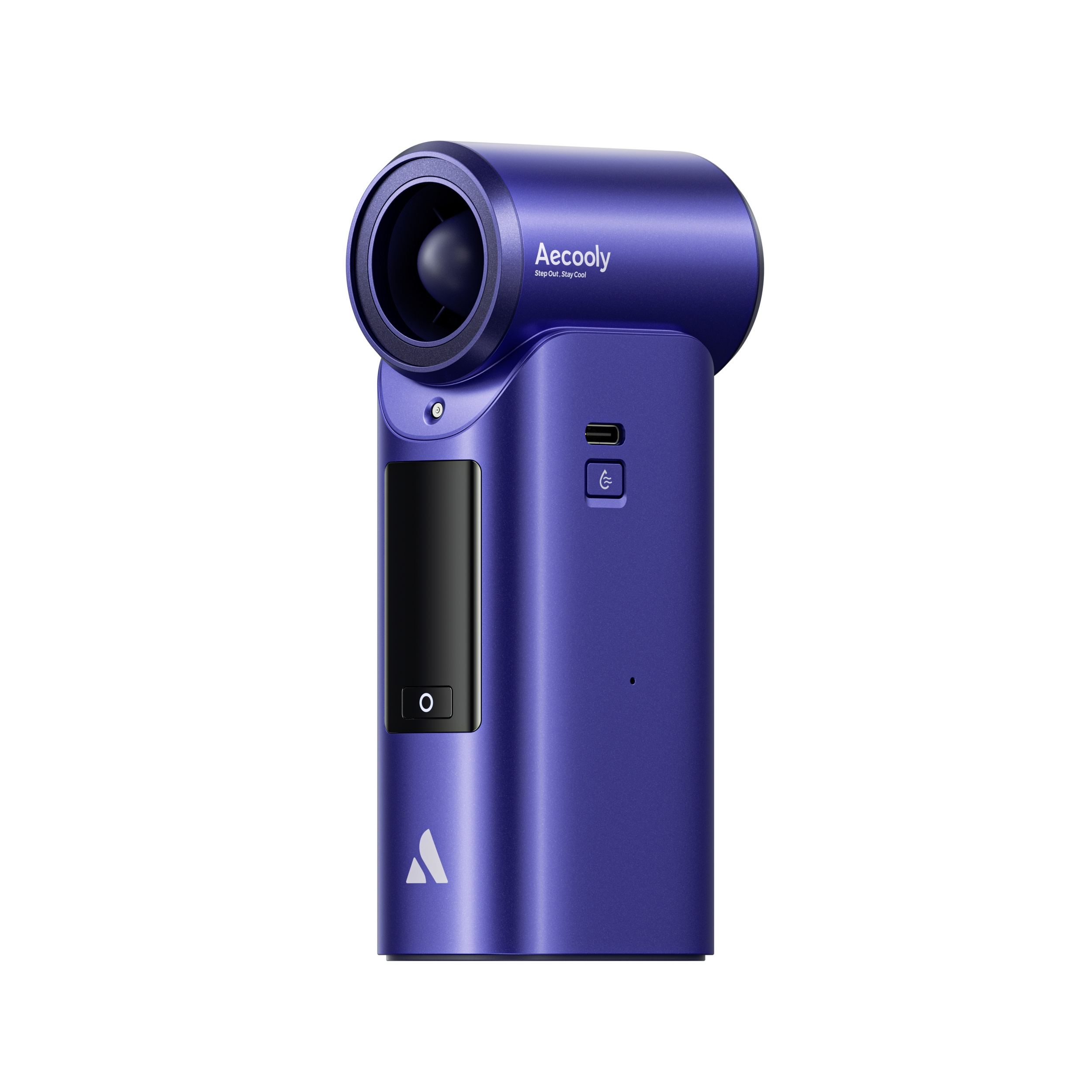 Aecooly Cold Air Pro PM01 – rychlý ruční ventilátor s vodní mlhou modrý