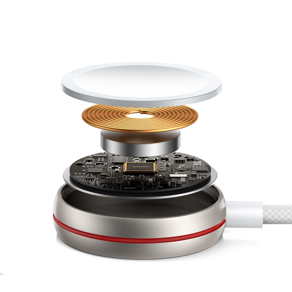 Joyroom S-IW011 indukční nabíječka pro Apple Watch bílá s USB-C kabelem 1.2m