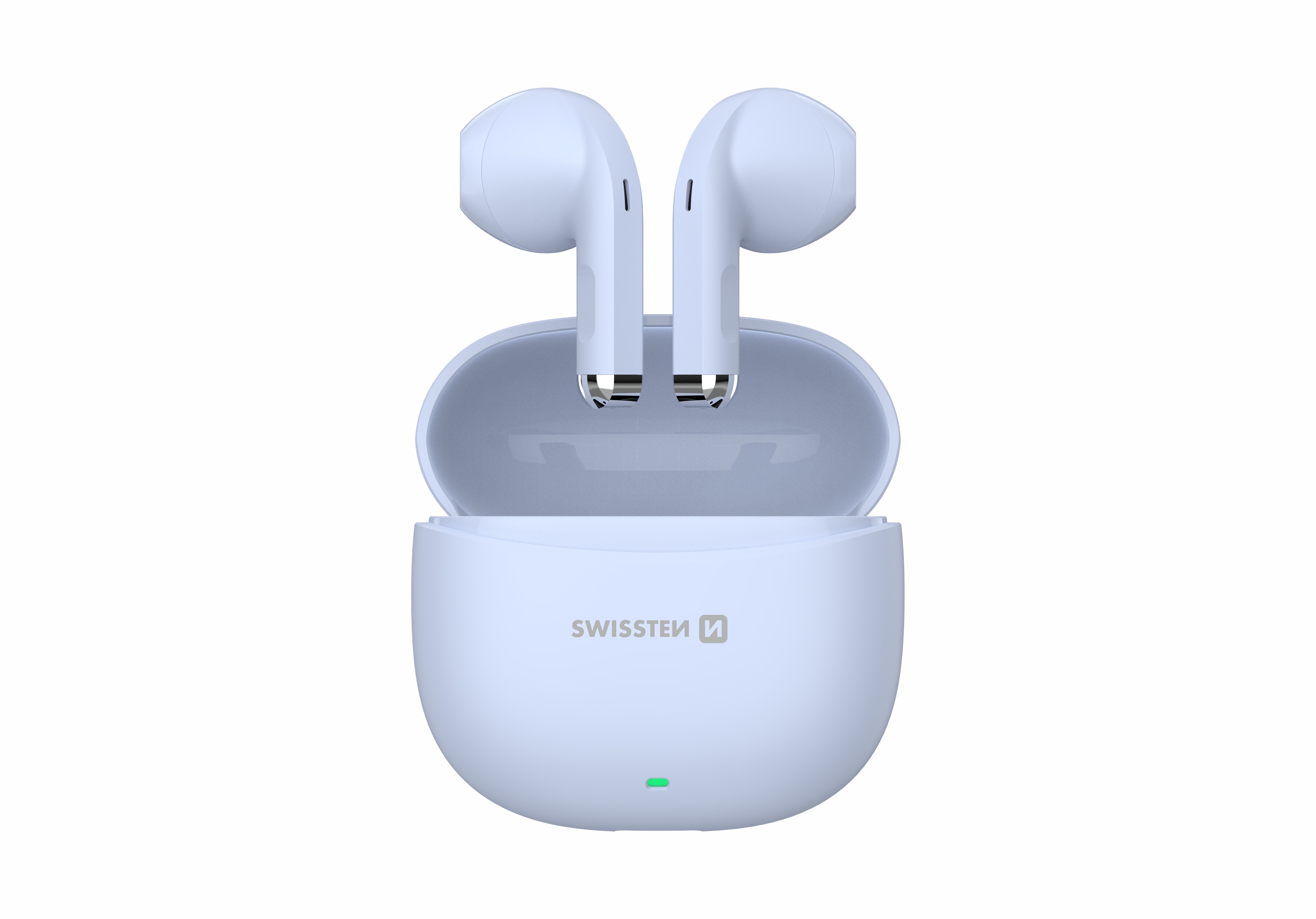 SWISSTEN Mini Tune bezdrátová sluchátka TWS Bluetooth 6.0 IP54 modrá
