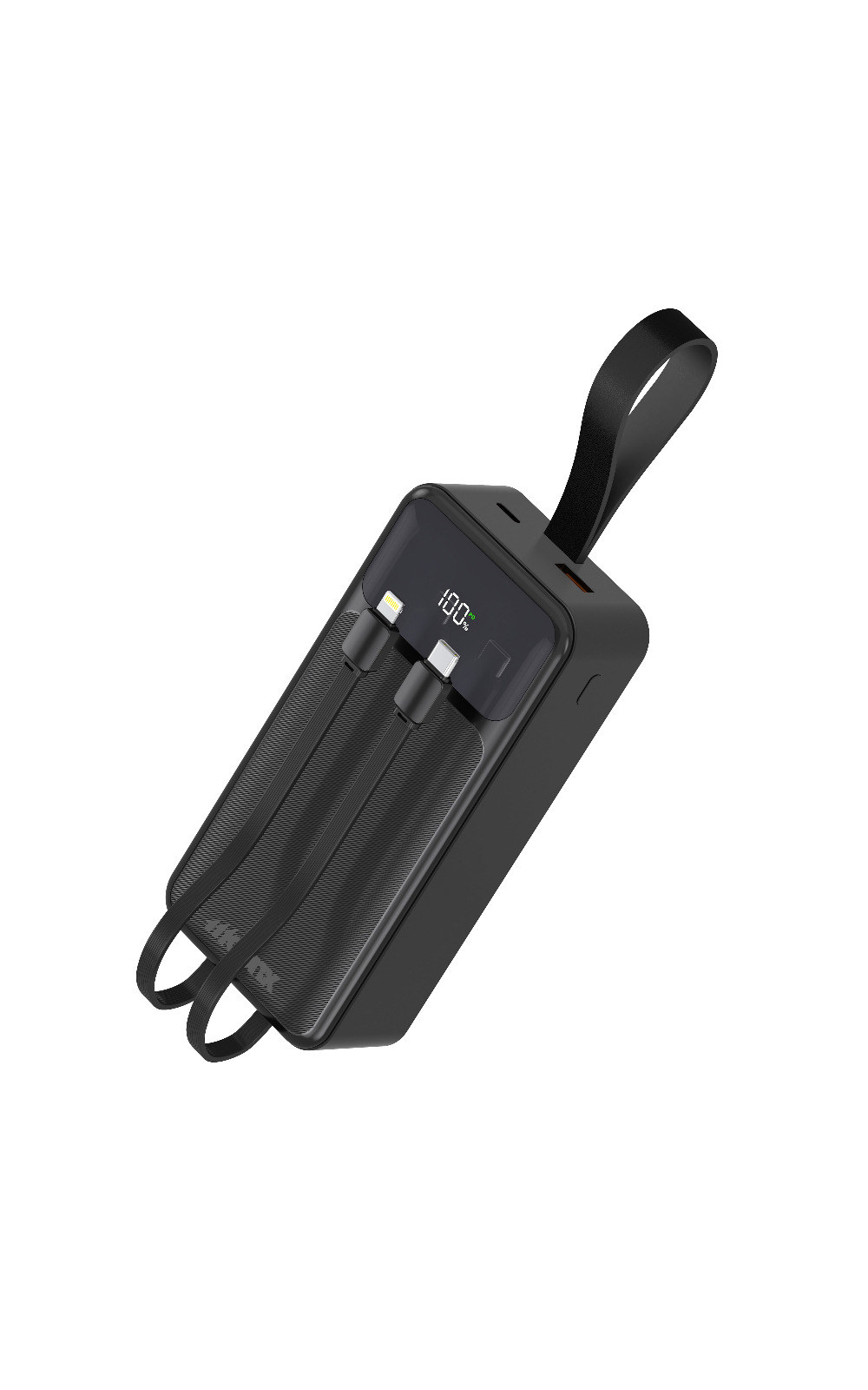 MOONX powerbanka MP05 PD 20W 1xUSB-C + 1xUSB QC3.0 22.5W 30000mAh černá