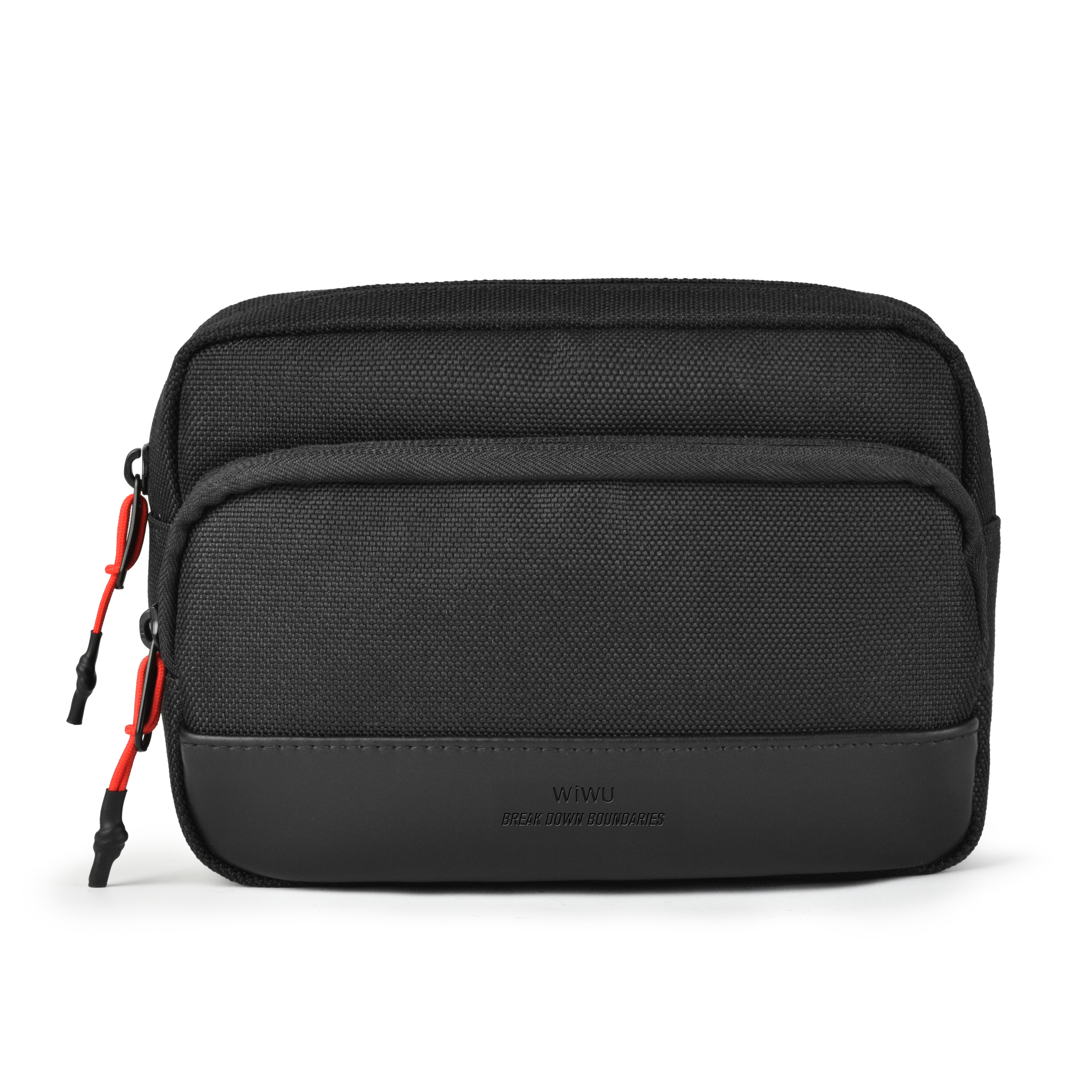 WiWU městská taška přes rameno 2v1 Essen Crossbody Bag 20x14x6cm černá