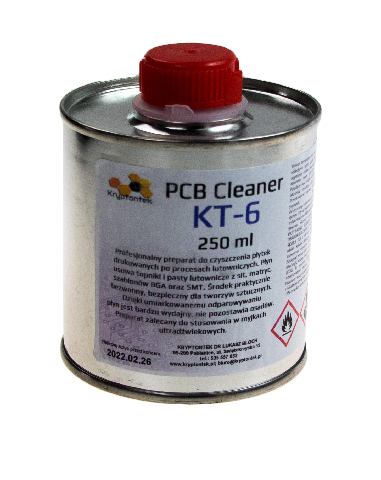 PCB Cleaner KT-6 250 ml puszka metalowa | Oryginalne Części GSM i ...
