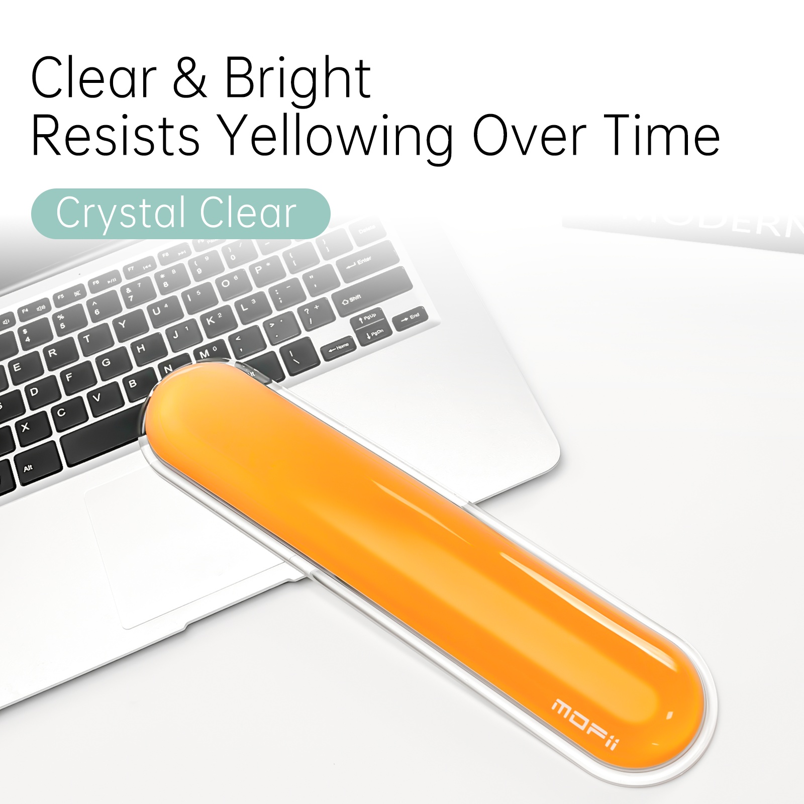 Mofii ergonomická opěrka zápěstí KWR-01 oranžová 309mm
