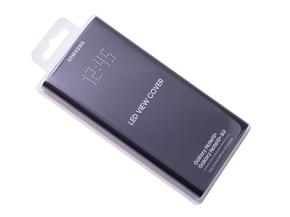 Klemme Forretningsmand toilet Original Case LED View Cover Samsung SM-N975 Galaxy Note 10 Plus - black