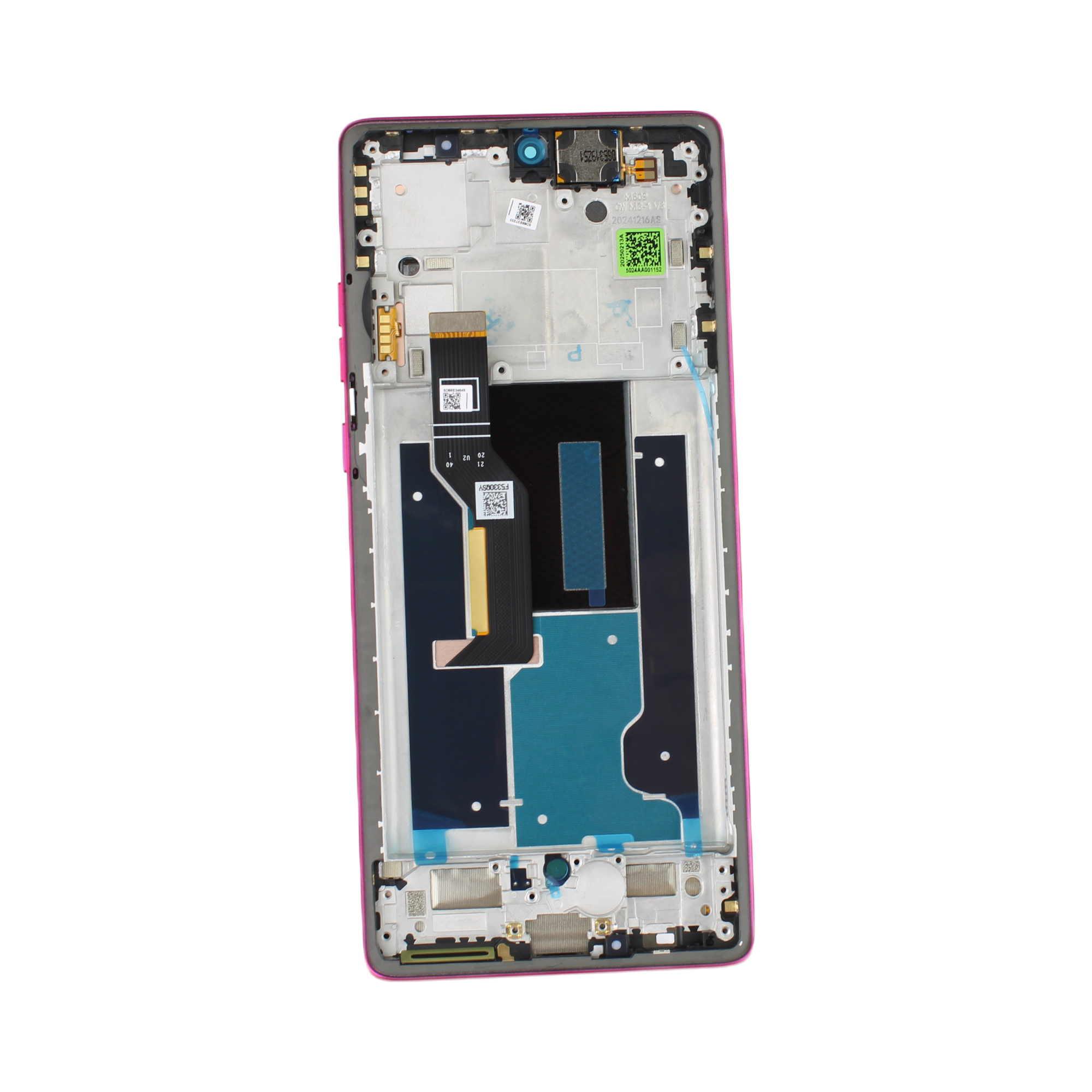 Originál LCD + Dotyková vrstva Motorola Moto Edge 50 Fusion XT2429 růžová Hot Pink