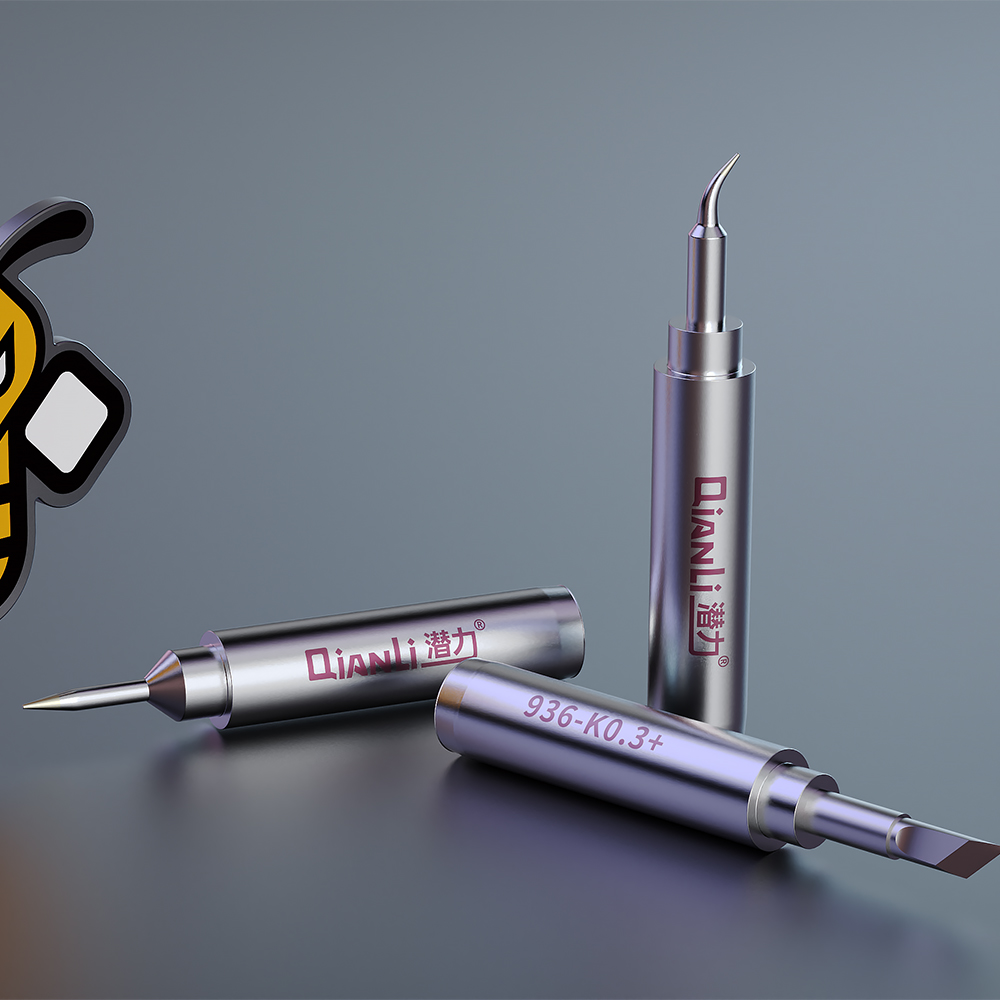 QianLi – Bumblebee J Precizní Pájecí Hrot 0,3 mm (Zakřivený)