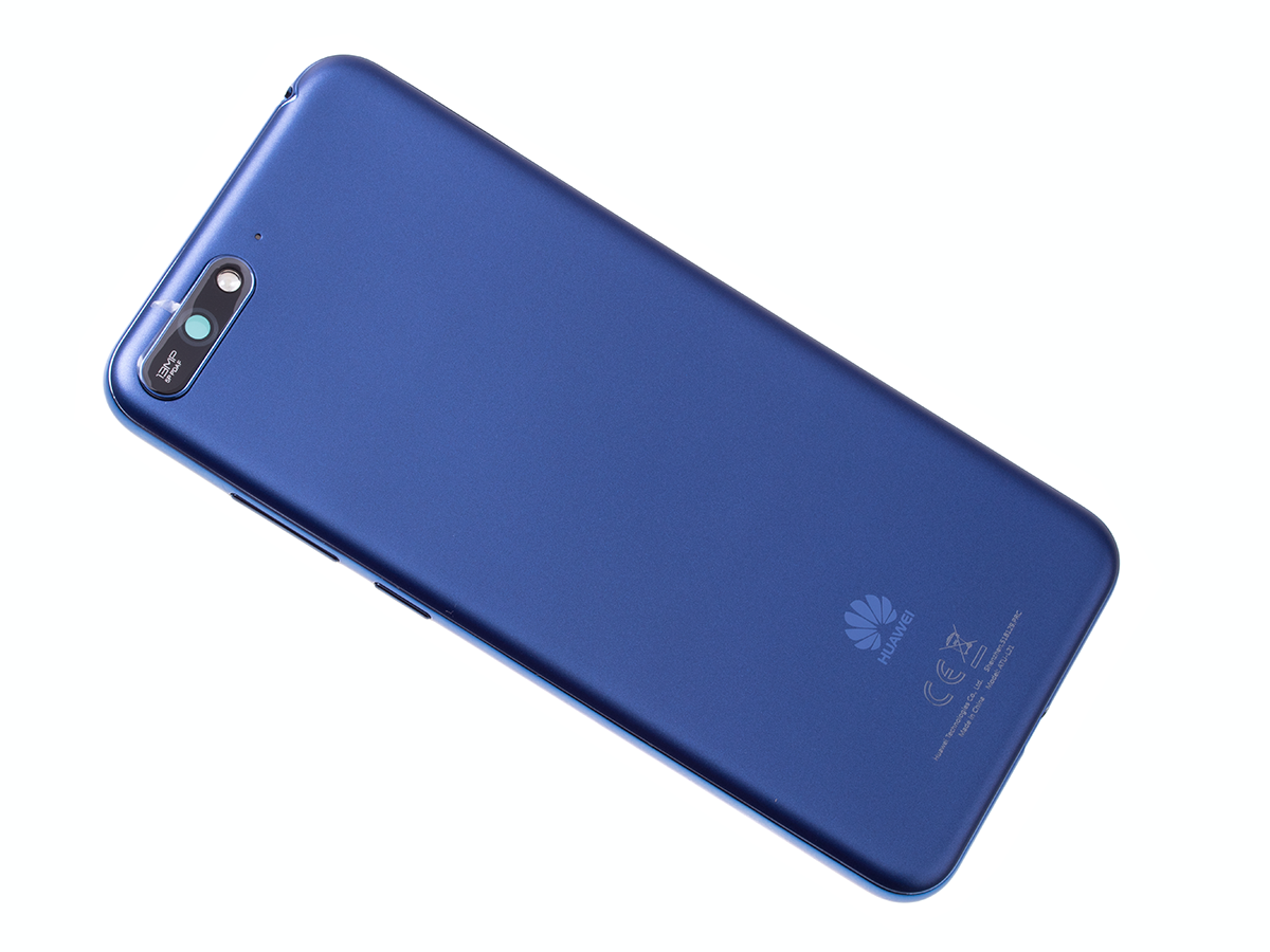 Forebyggelse sund fornuft Brun Original Battery cover Huawei Y6 2018 - blue
