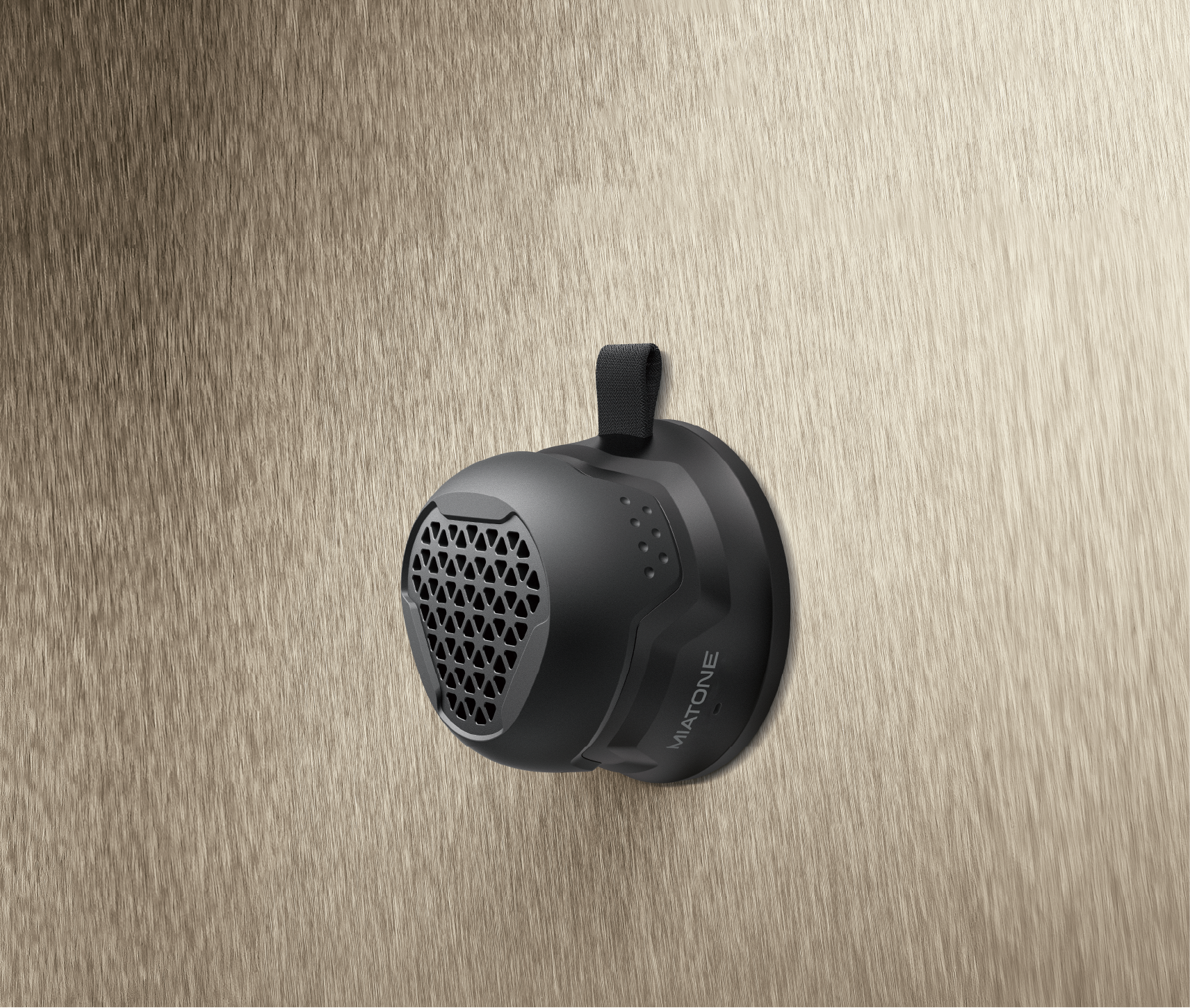 Miatone MagRover IP66 vodotěsný bluetooth magnetický reproduktor s MagSafe černý