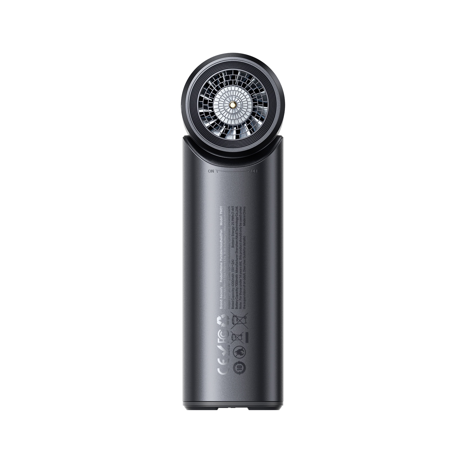 Aecooly Cold Air Pro PM01 – Rychlý ventilátor s vodní mlhou šedý