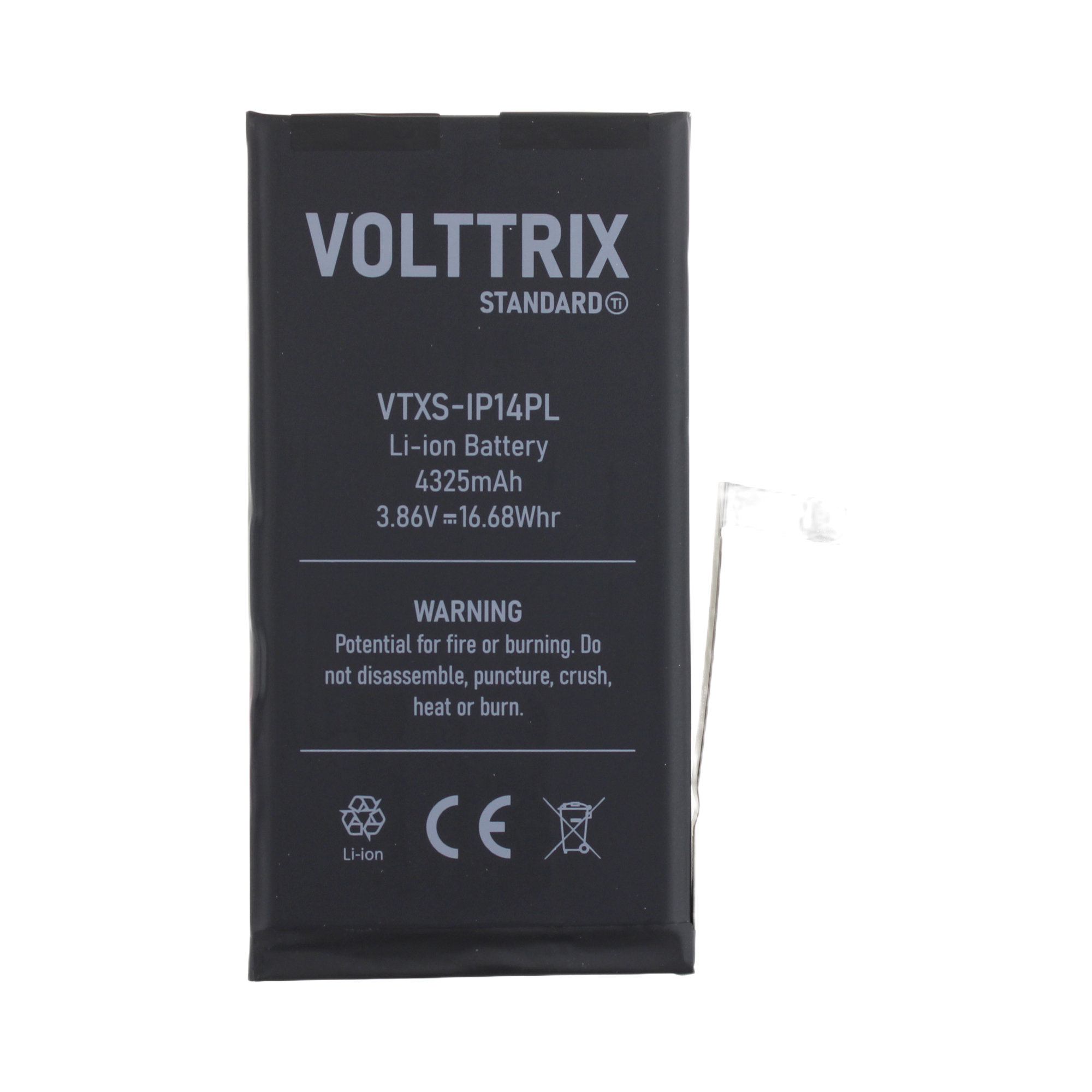 Volttrix baterie iPhone 14 Plus s originální BMS 4325 mAh