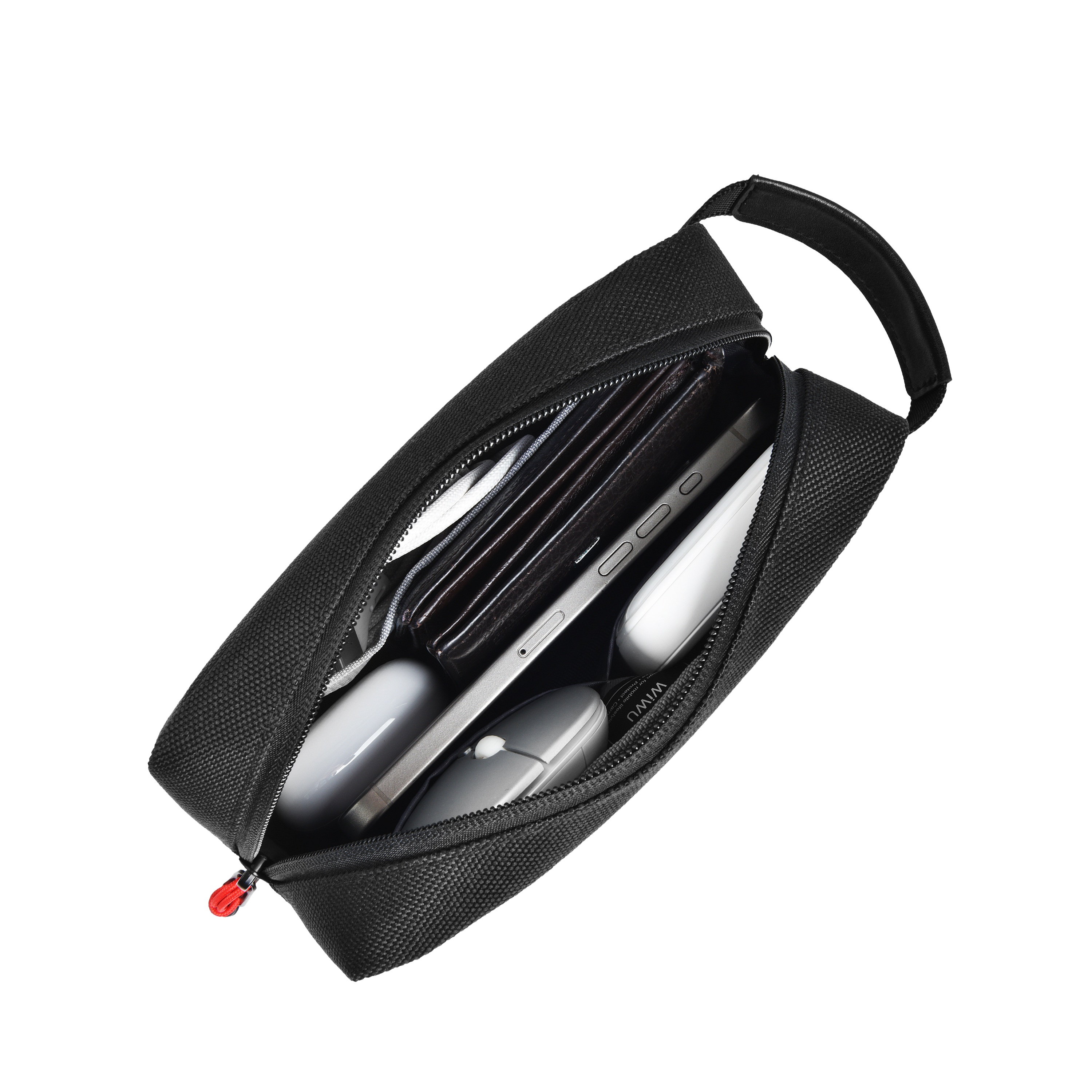 WiWU cestovní organizér na kabely a příslušenství Essen Travel Pouch černý