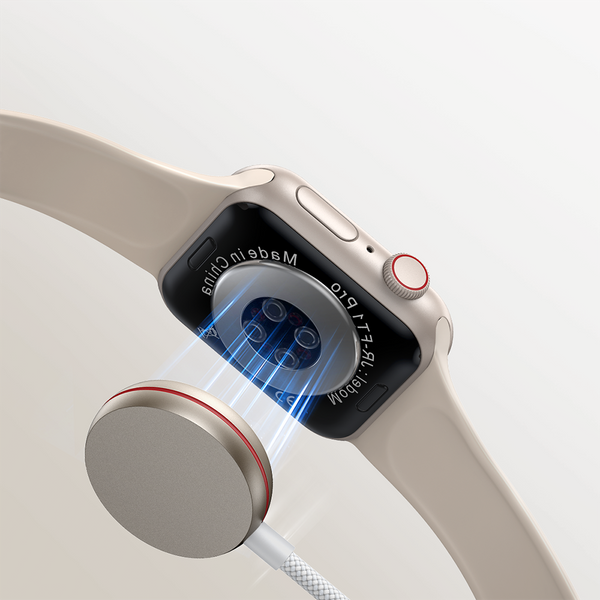 Joyroom S-IW011 indukční nabíječka pro Apple Watch bílá s USB-C kabelem 1.2m