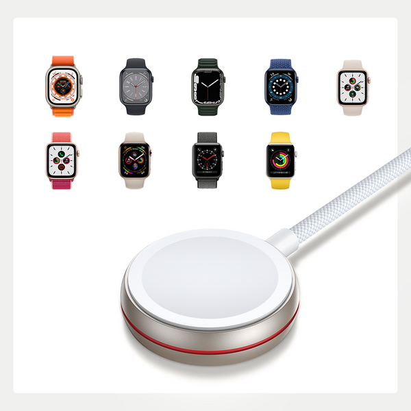 Joyroom S-IW011 indukční nabíječka pro Apple Watch bílá s USB-C kabelem 1.2m