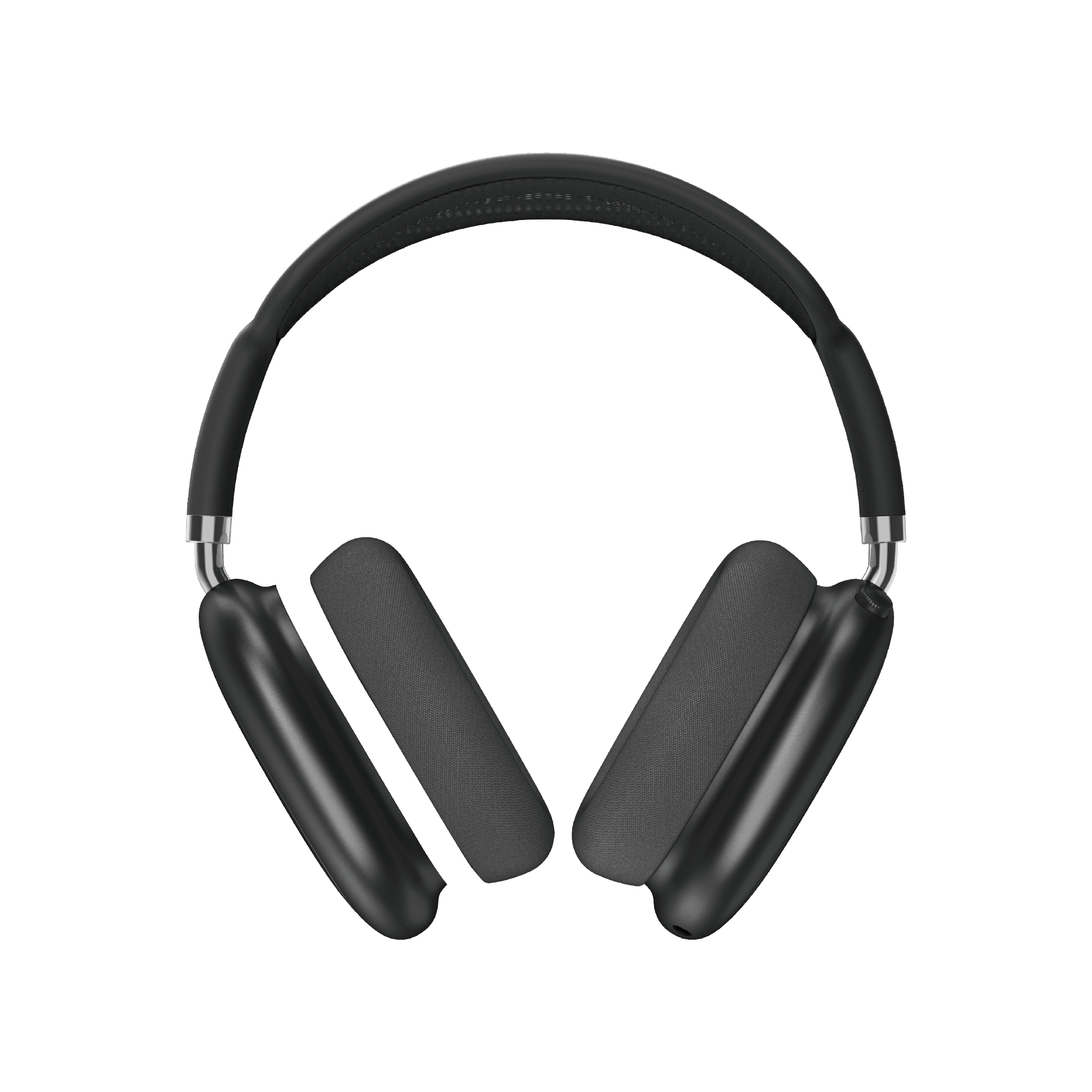WiWU bezdrátová náhlavní sluchátka s aktivním potlačením hluku ANC Airbuds MAX TD-18 černá