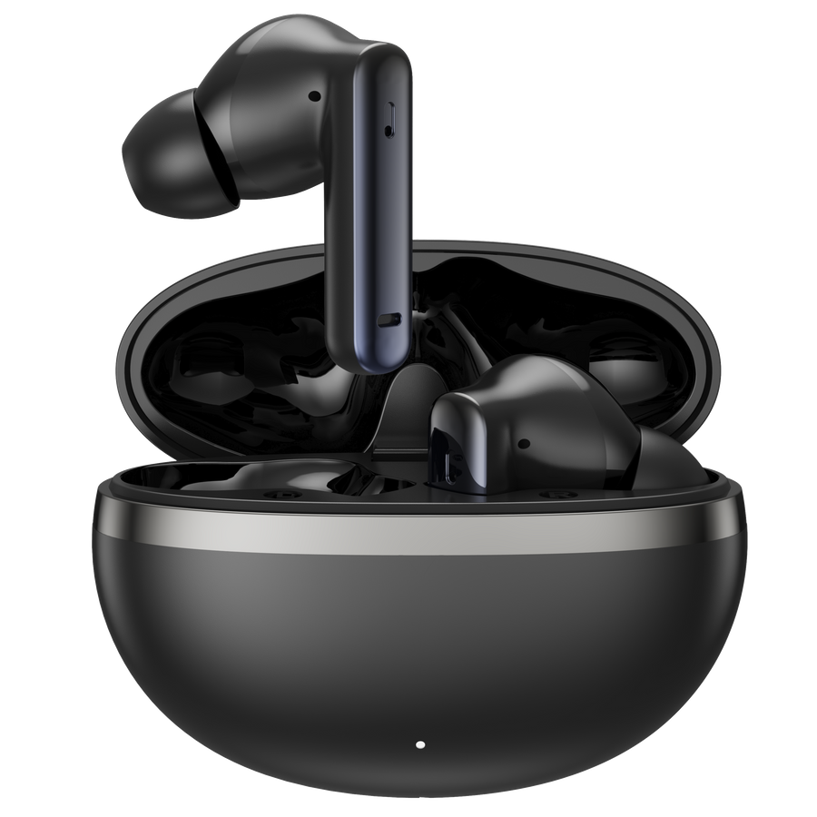 JELLICO słuchawki bezprzewodowe Bluetooth (ANC + ENC) - TWS28 czarne