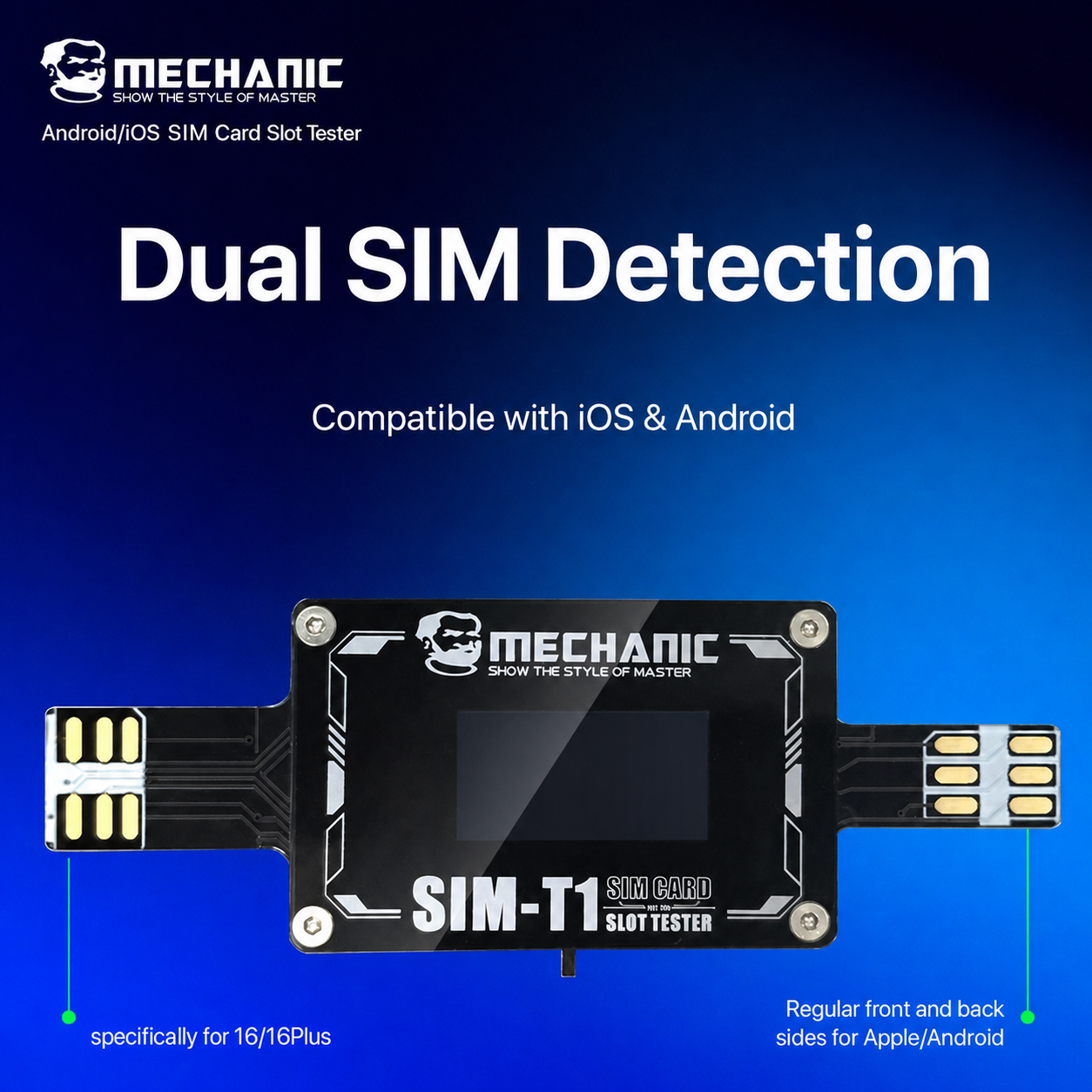 MECHANIC SIM-T1 – tester slotu SIM karet pro iPhone a Android
