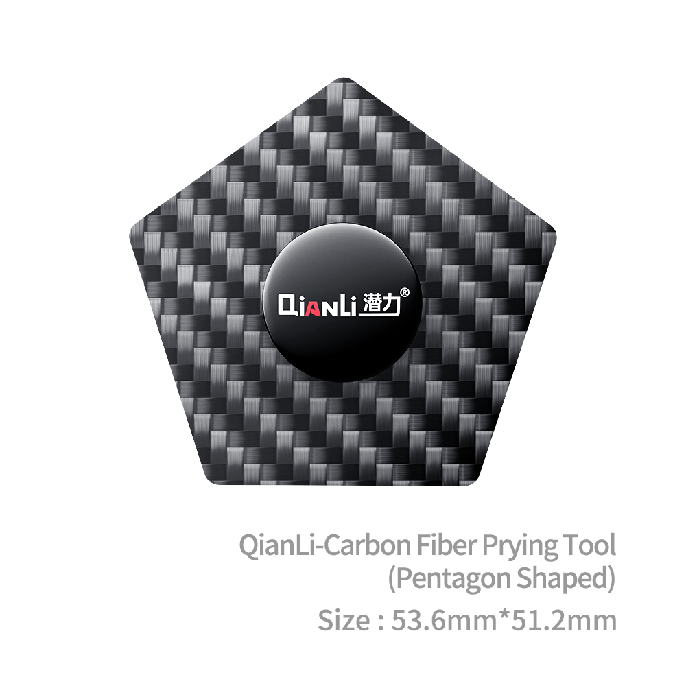QianLi – pětihranný otvírák z uhlíkových vláken (carbon) pro mobilní telefony