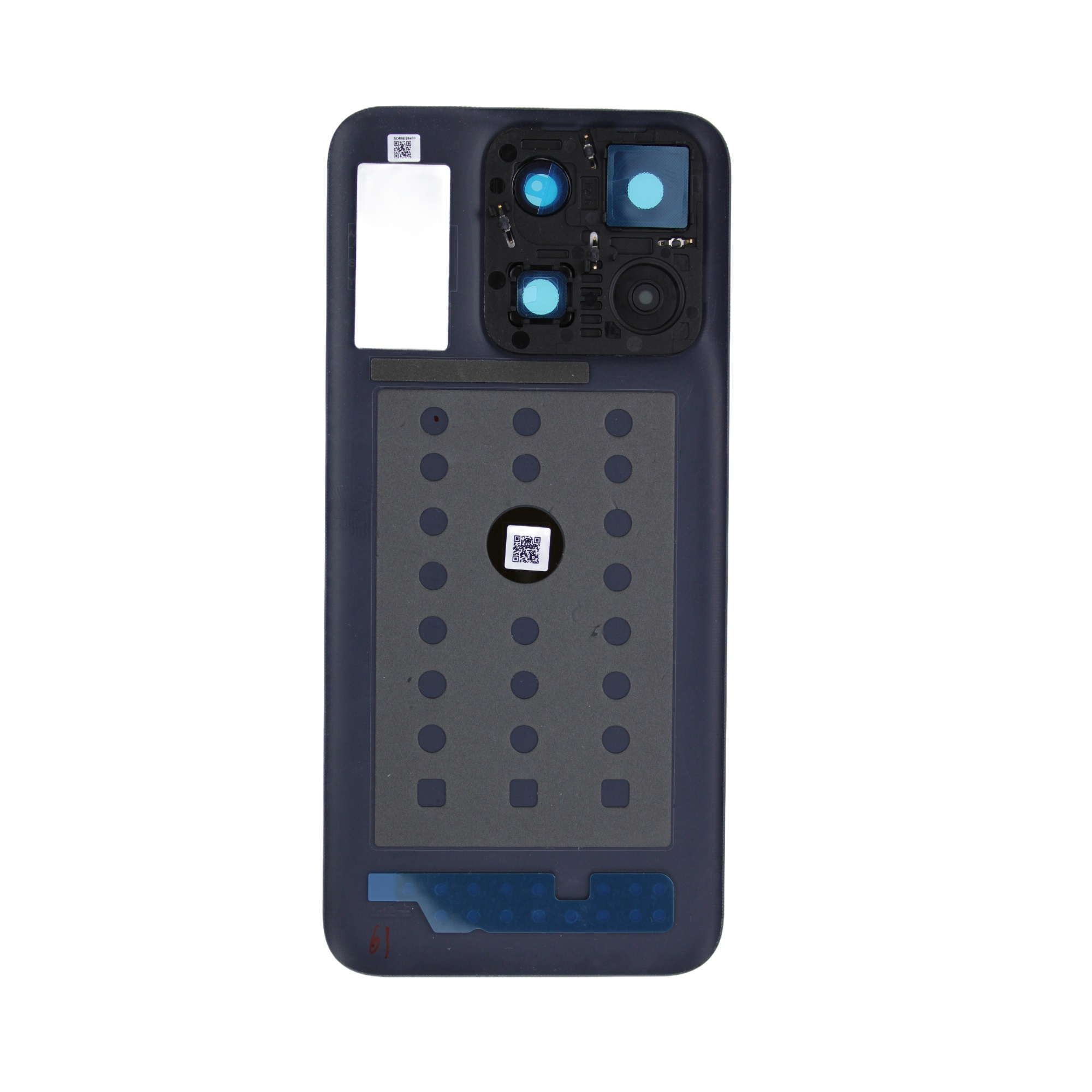 Originál kryt baterie Motorola Moto Edge 70 Fusion tm. modrý