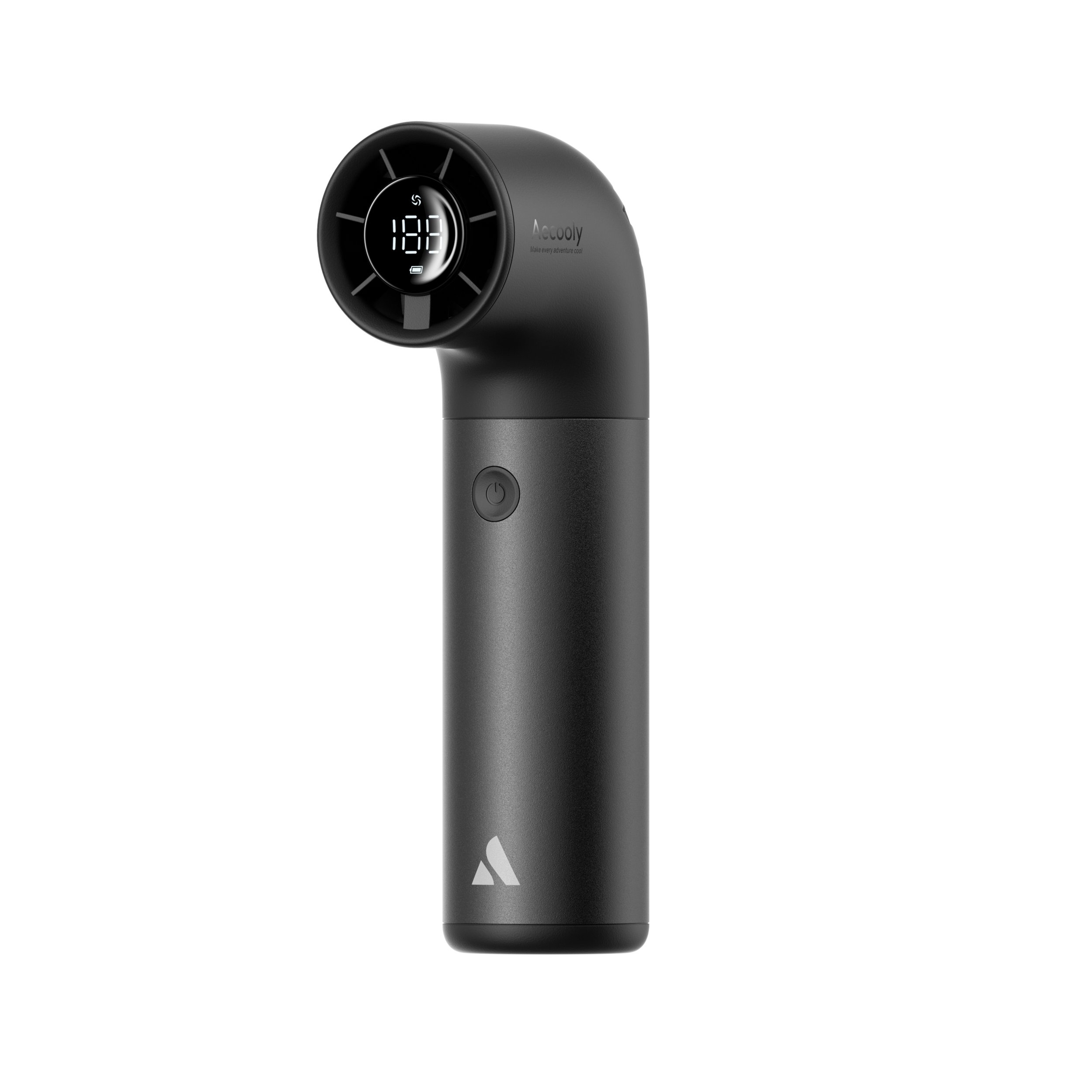 Aecooly Aero Pro PH01 – Výkonný ruční ventilátor s kovovou rukojetí černý
