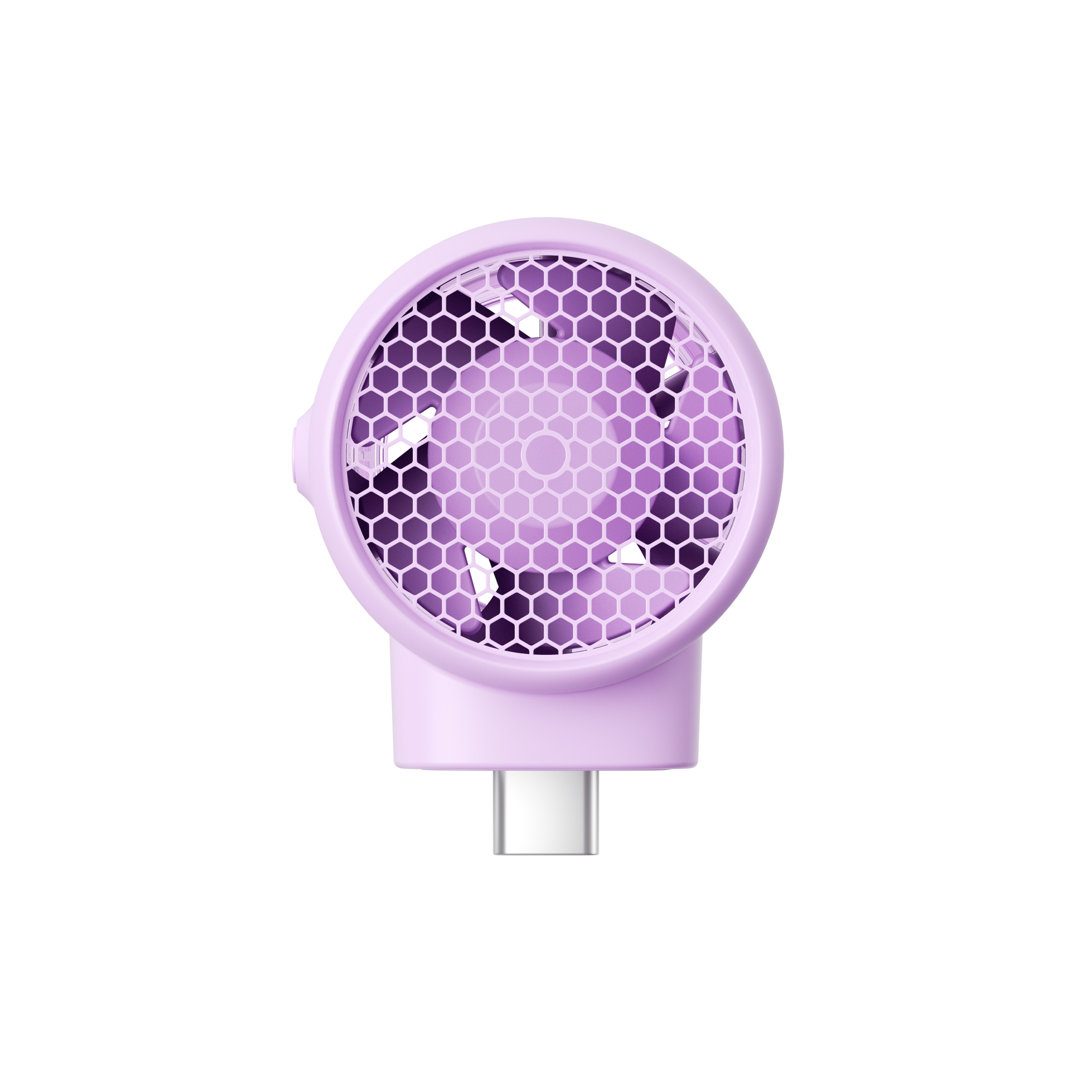 Aecooly Air Mate PK01-F1 – Mini ventilátor do telefonu USB-C fialový