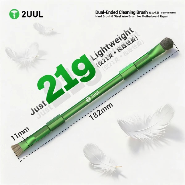 2UUL CL15 – oboustranný čisticí kartáček na PCB desky