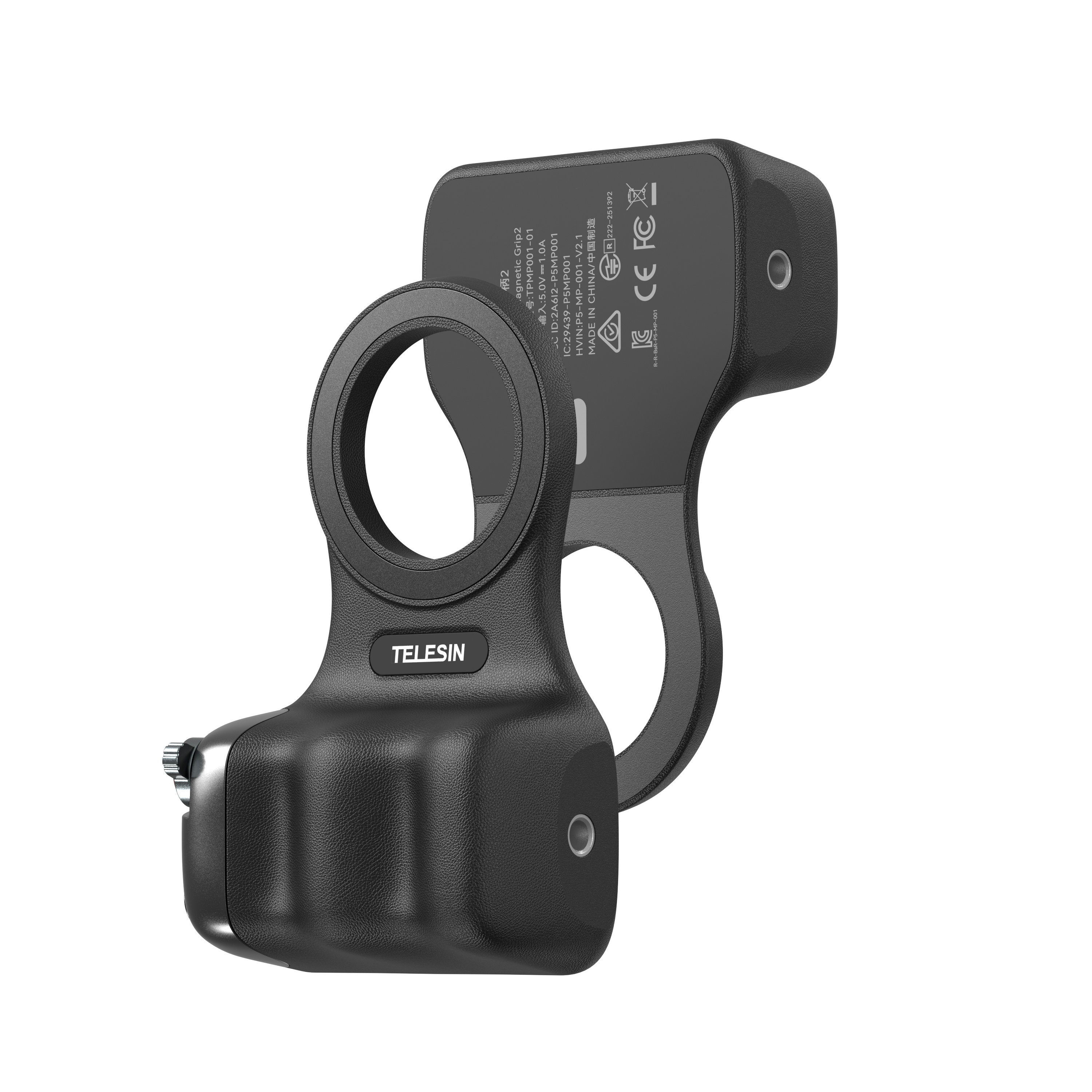 Telesin Fun Shot Grip2 P5-MP-001 - držák telefonu s MagSafe černý