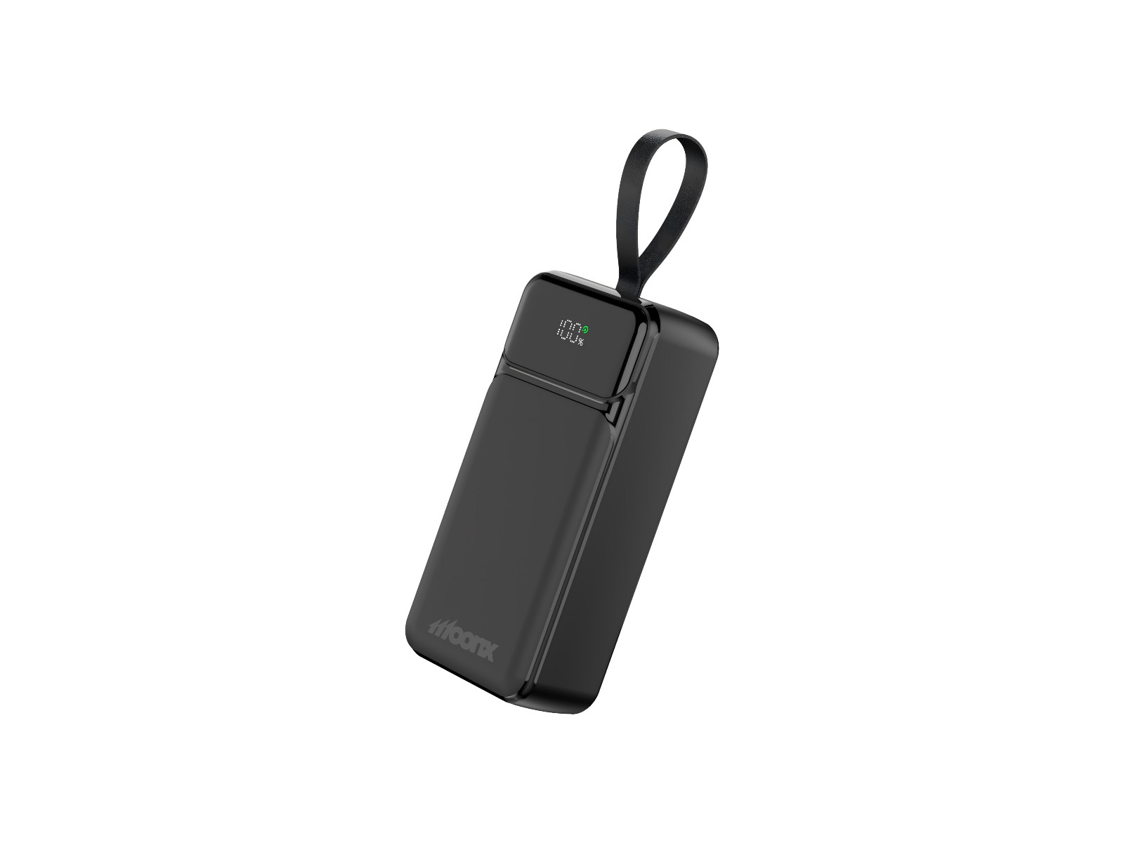 MOONX powerbanka MP06 30 000 mAh PD 65W 2 x USB-C + 2 x USB QC3.0 22.5W černá