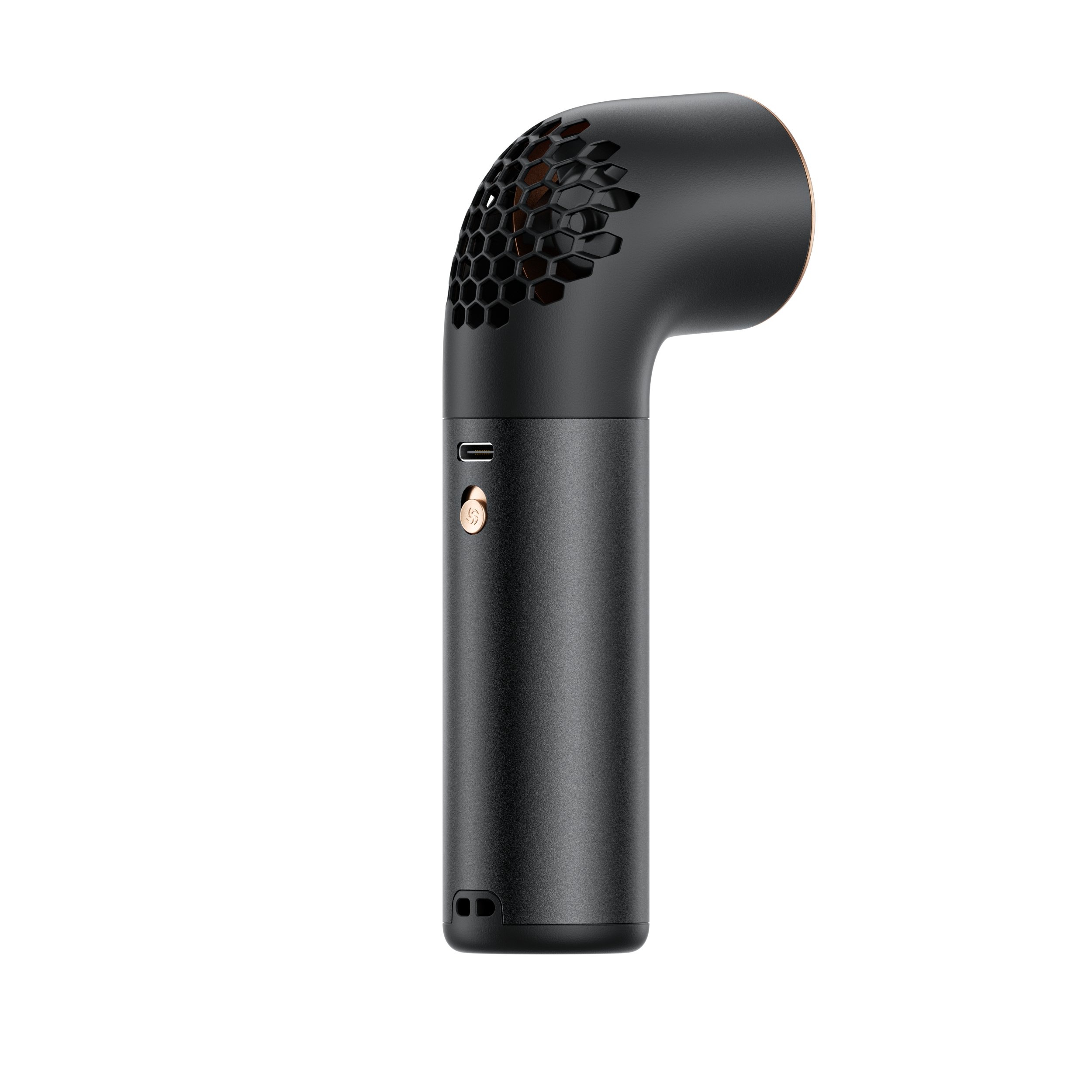 Aecooly Aero Ultra PH03 – Rychlý kovový ruční ventilátor černý