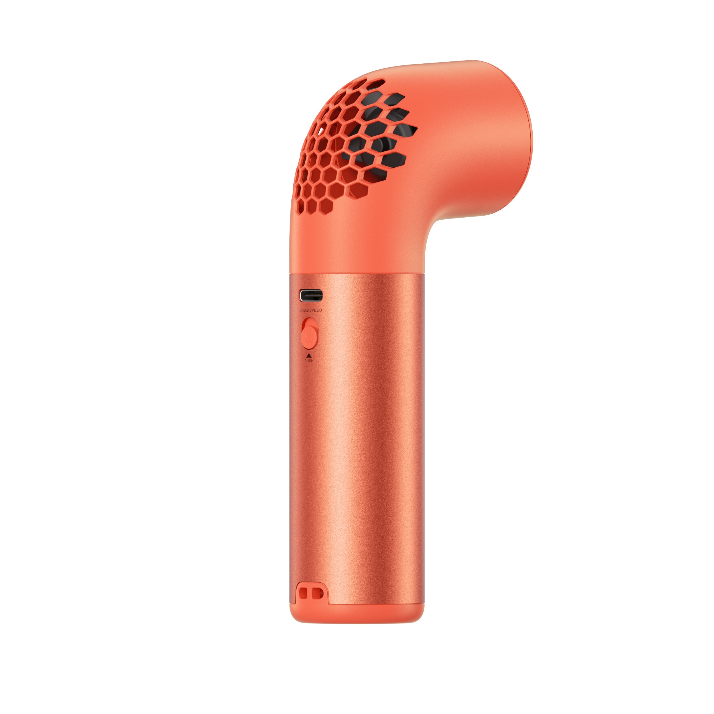 Aecooly Aero Ultra PH03 – Rychlý kovový ruční ventilátor oranžový