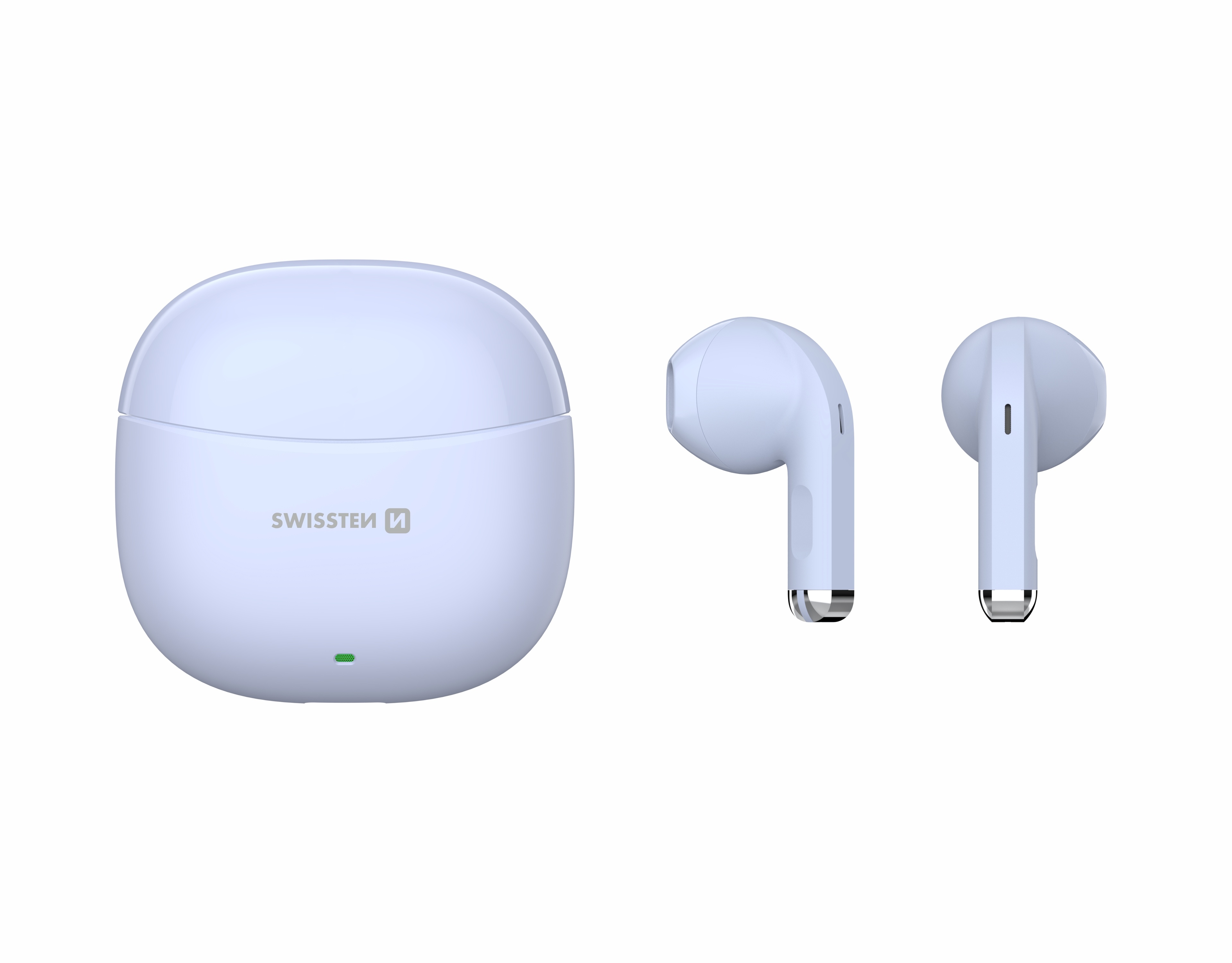 SWISSTEN Mini Tune bezdrátová sluchátka TWS Bluetooth 6.0 IP54 modrá