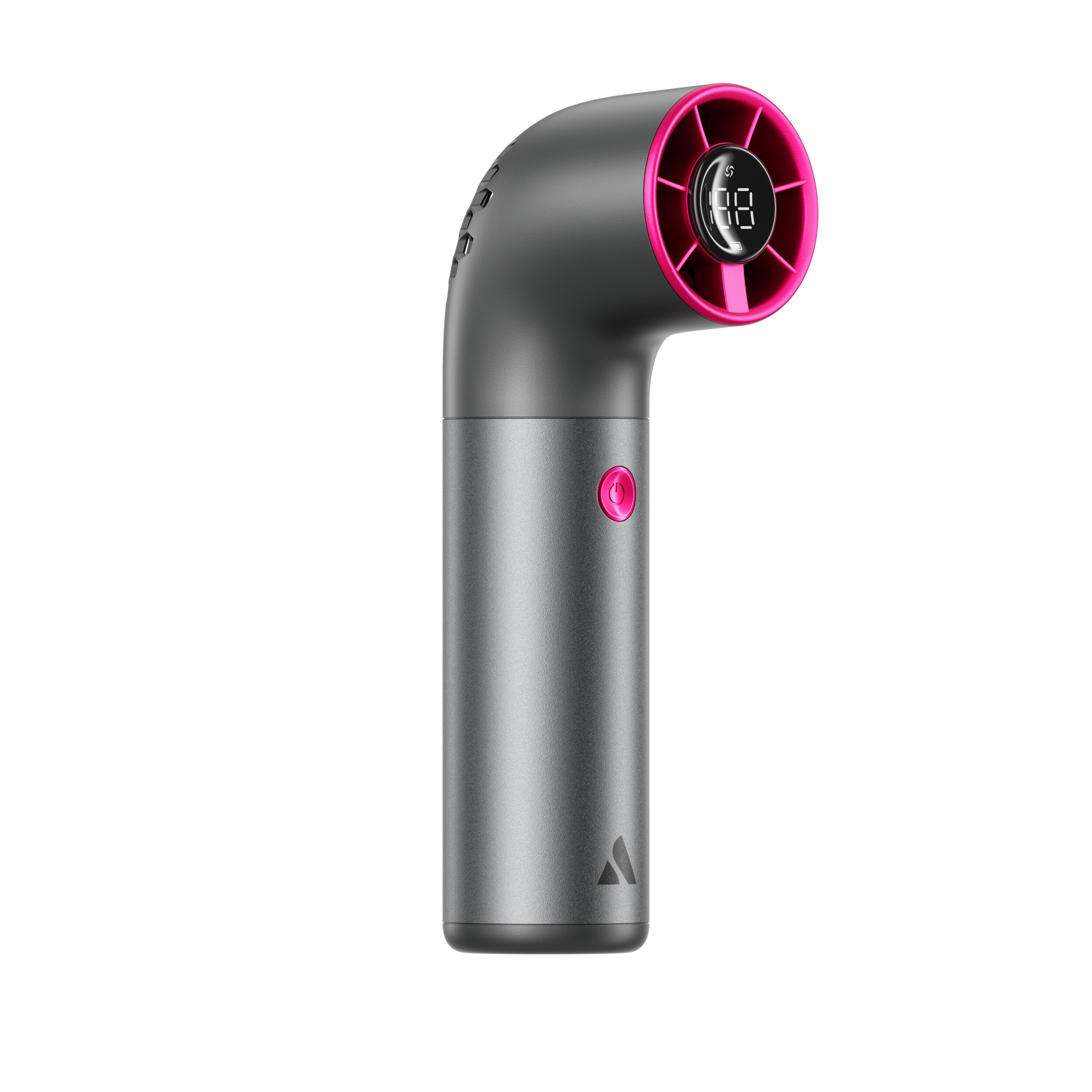 Aecooly Aero Ultra PH03 – Rychlý kovový ruční ventilátor šedý