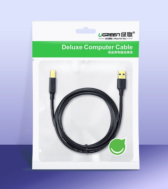 UGREEN kabel USB Typ B - podłączenie