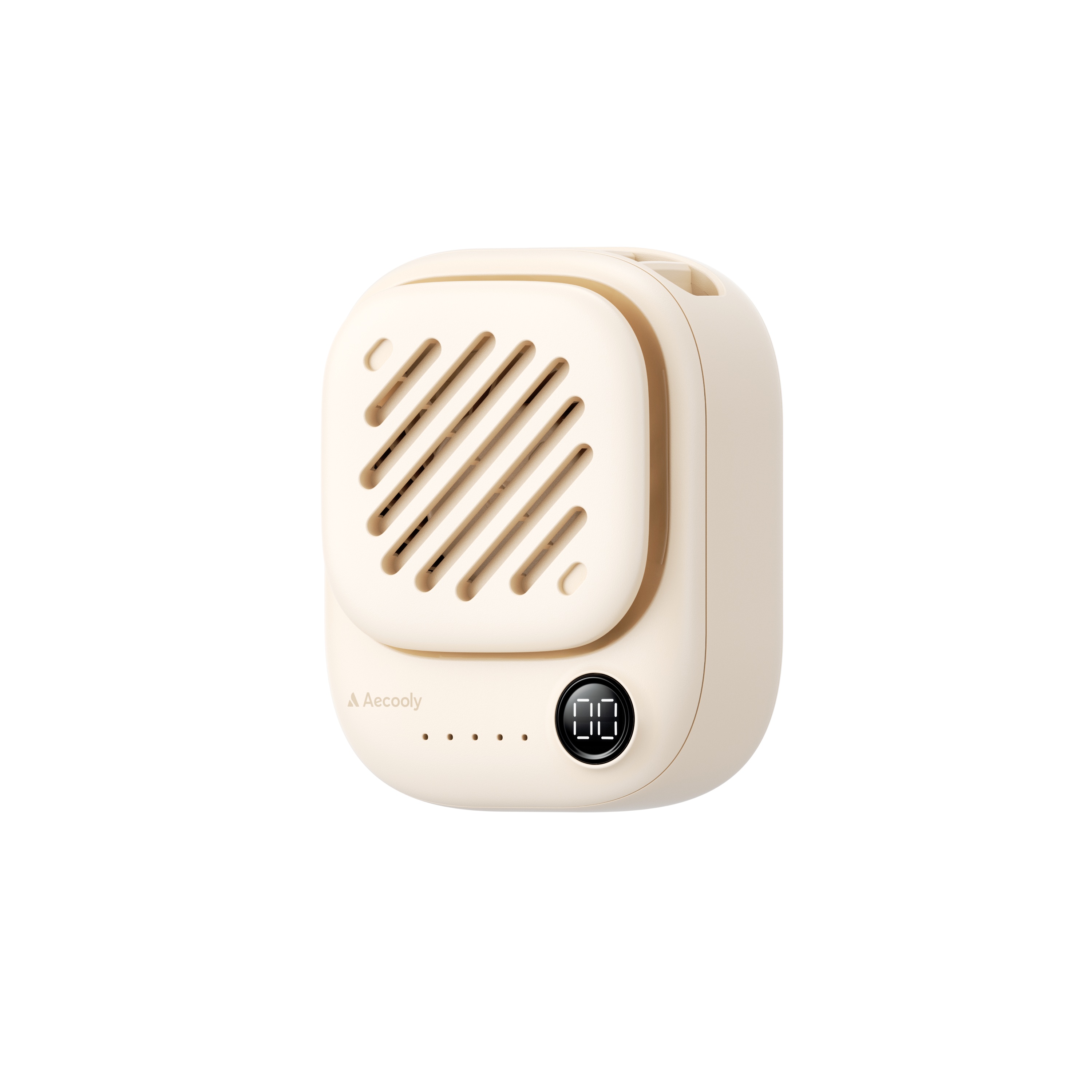 Aecooly Click O1 NK01 – Magnetický ventilátor na krk béžový