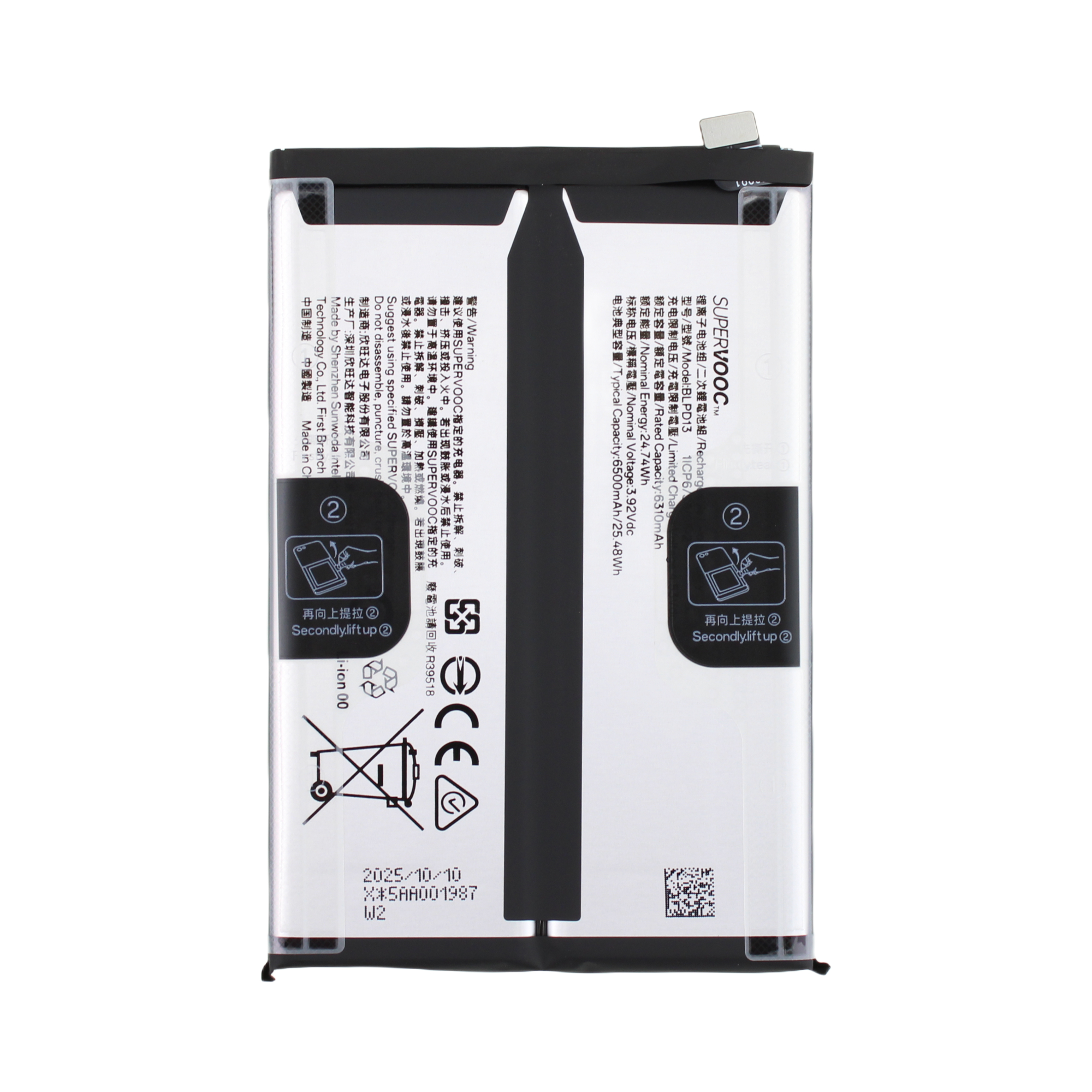 Originál baterie BLPD13 Oppo Reno 15 F 5G - Oppo A6 Pro 5G