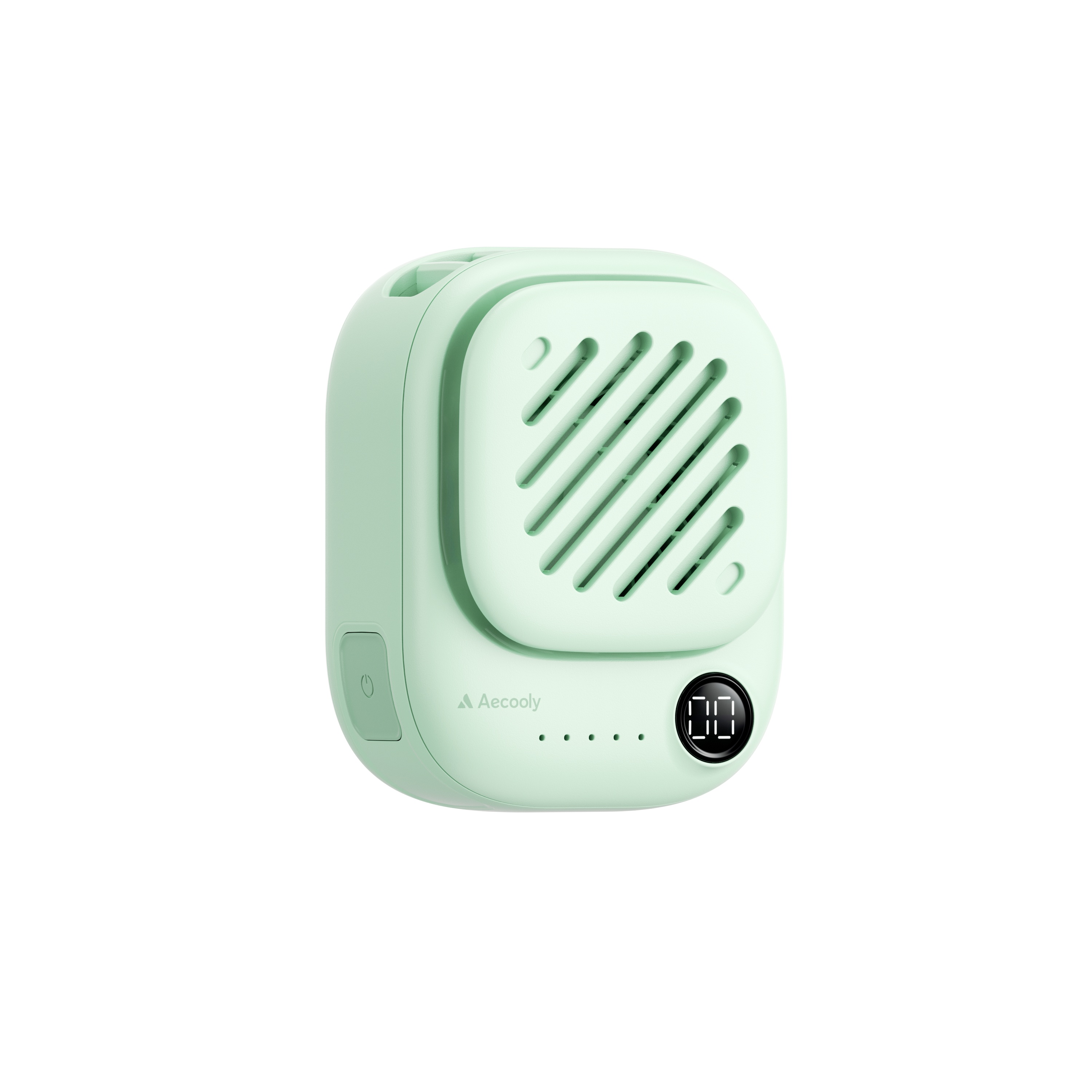 Aecooly Click O1 NK01 – Magnetický ventilátor na krk zelený