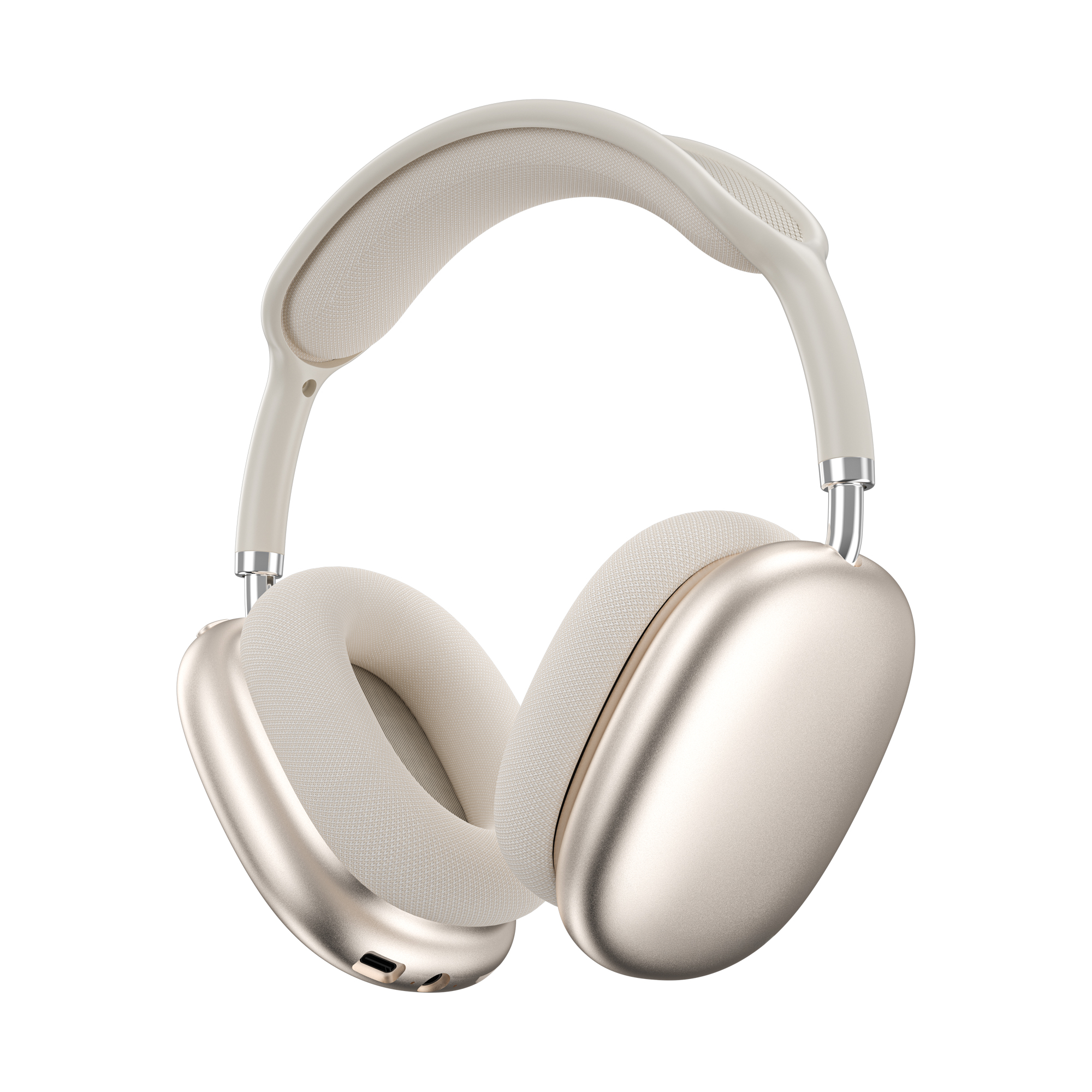 WiWU bezdrátová náhlavní sluchátka Bluetooth Airbuds MAX TD-13 zlatá