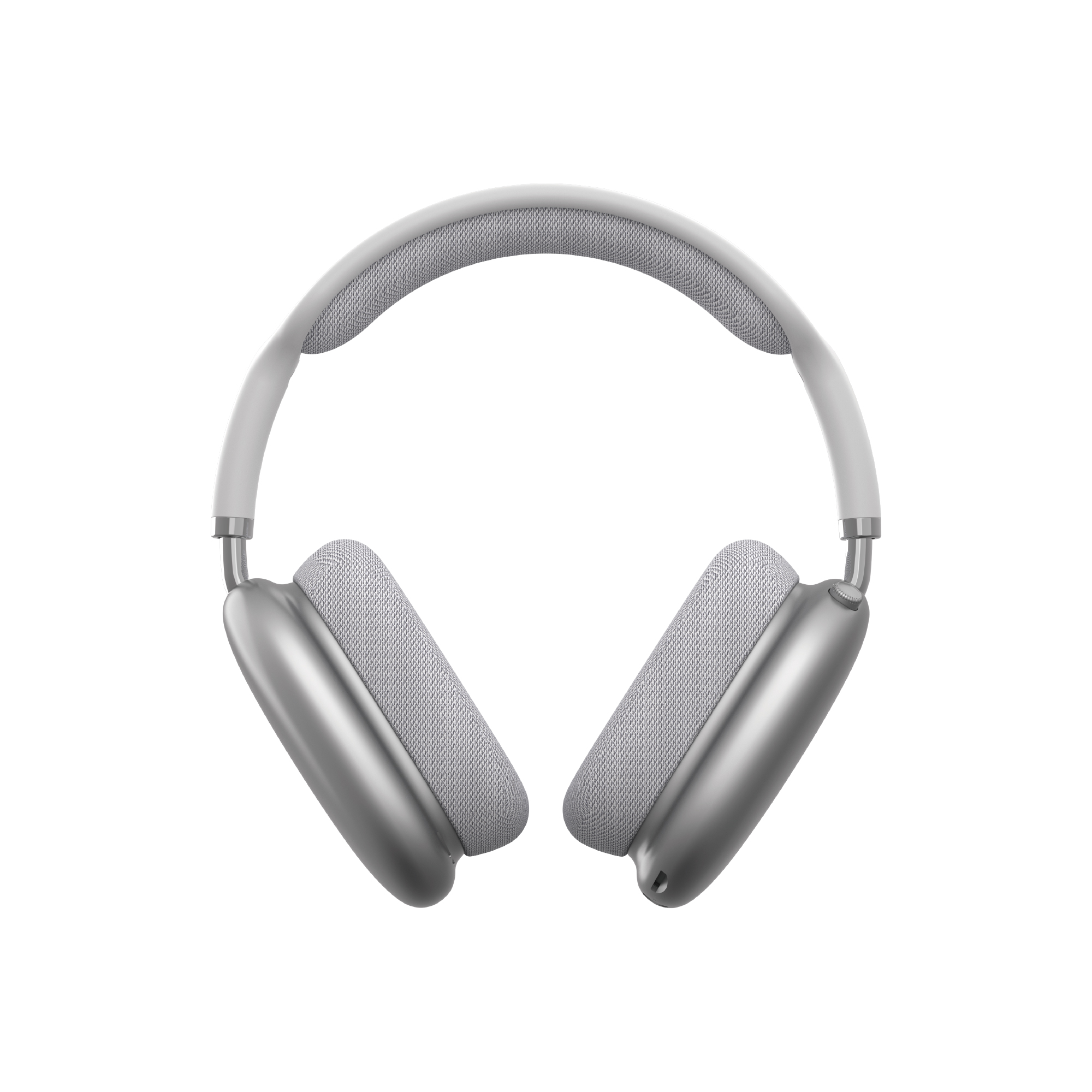 WiWU bezdrátová náhlavní sluchátka Bluetooth Airbuds MAX TD-13 stříbrná