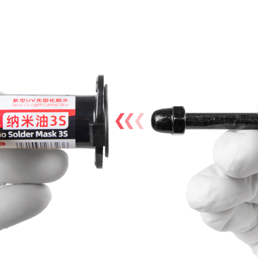 QianLi Needle Tube Booster – Hliníkový Stlačovací Aplikátor pro Pájecí Pastu a Flux