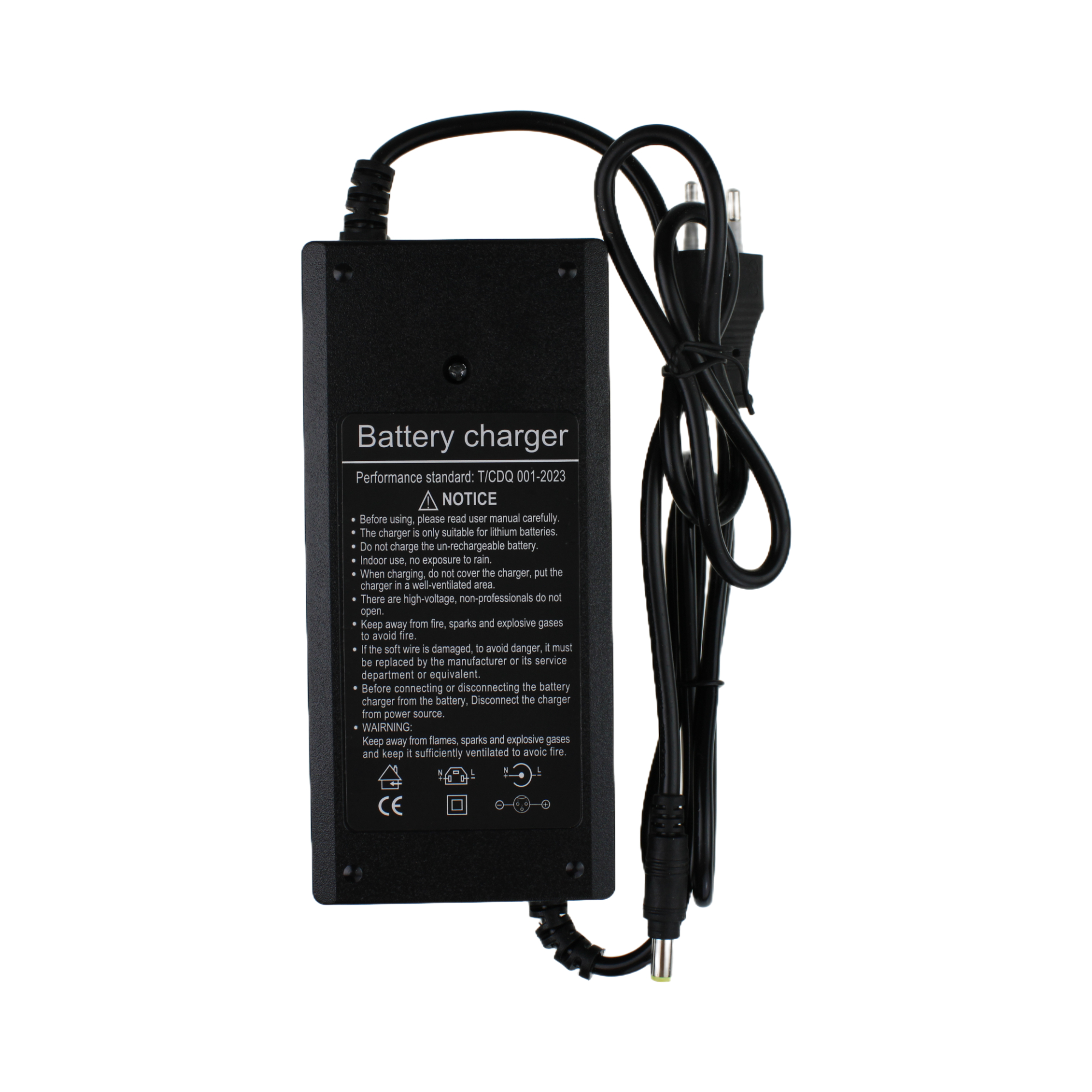 Nabíječka pro elektrickou koloběžku Kukirin G3 Pro - napájecí zdroj 58,8V 2A DC 5,5 × 2,1 mm