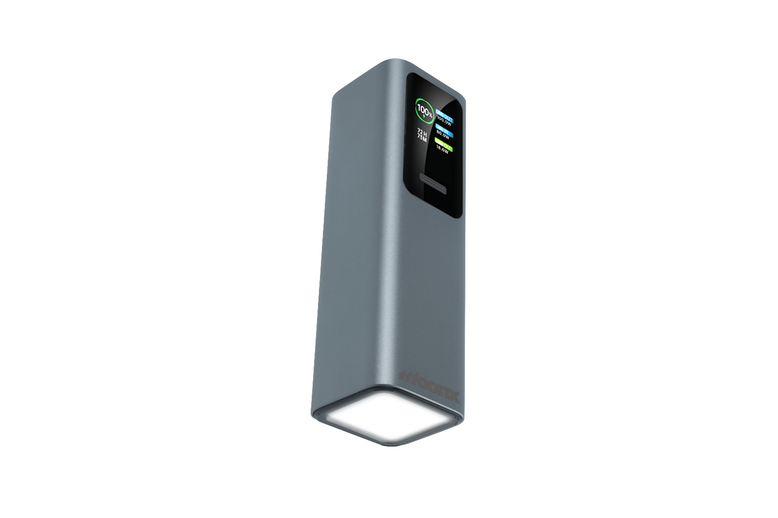 MOONX powerbanka MP07 PD 165W 2xUSB-C + 1xUSB QC3.0 22.5W 30000mAh černá