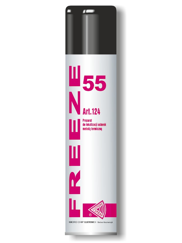 Freeze 55 mrazící - chladící sprej 600 ml hořlavý - nevodivý mrazící