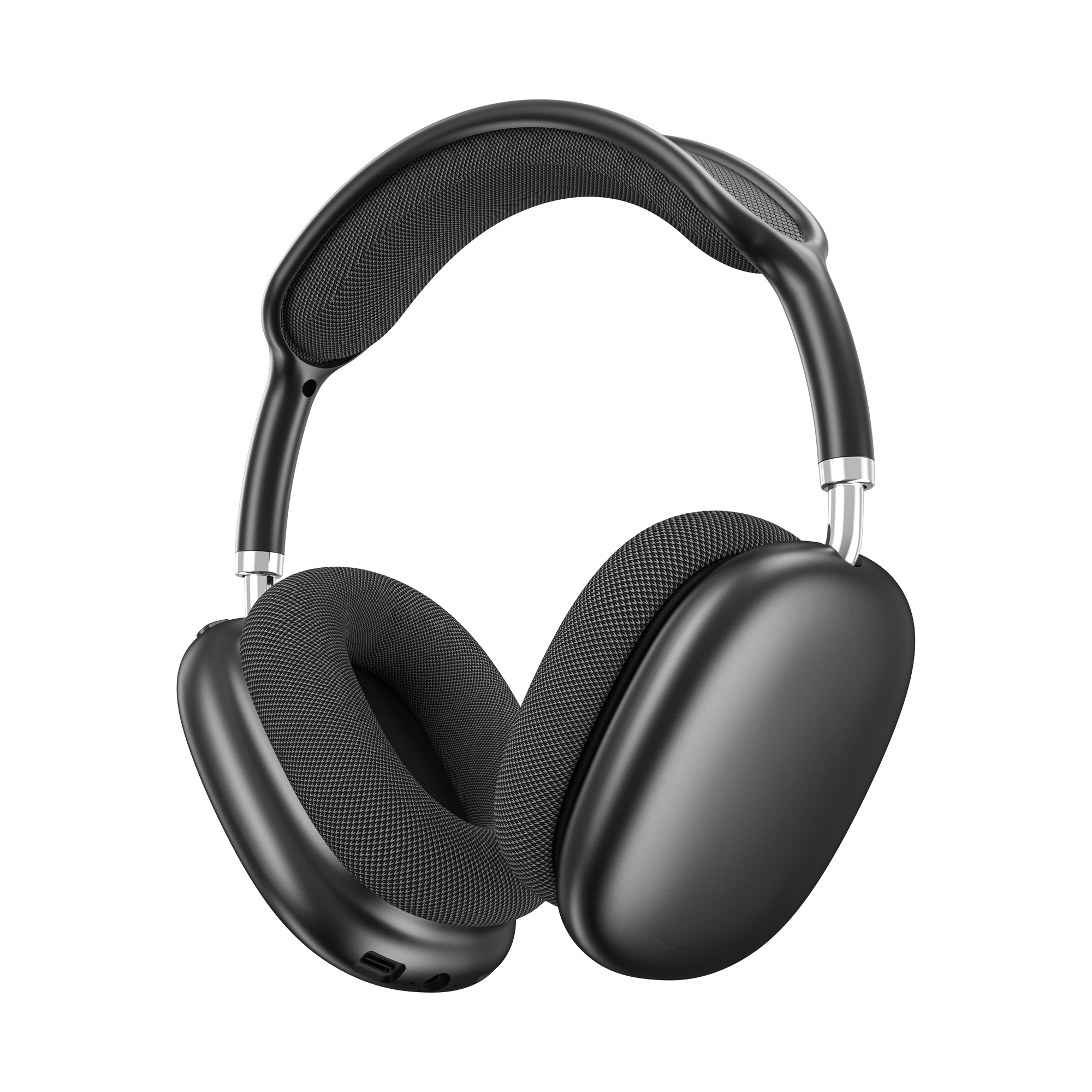 WiWU bezdrátová náhlavní sluchátka Bluetooth Airbuds MAX TD-13 černá