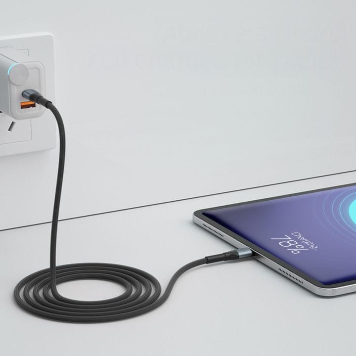 3mk Hyper Cable N-SERIES – USB-C / USB-C kabel 100 W 3 m černý
