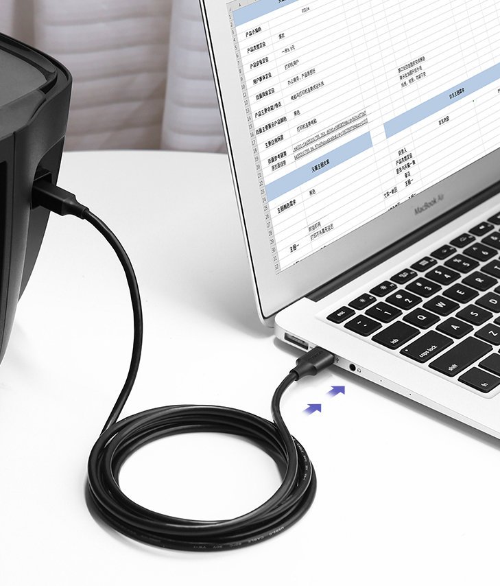 UGREEN kabel USB Typ B - transfer danych