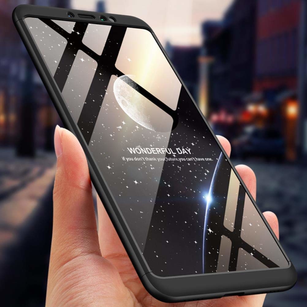 Max Power Digital Cover per Xiaomi Redmi A1 / Redmi A2 con Girevole Anello 360 Gradi Custodia Magnetica Antiurto Rigida Resistente Protettiva Case