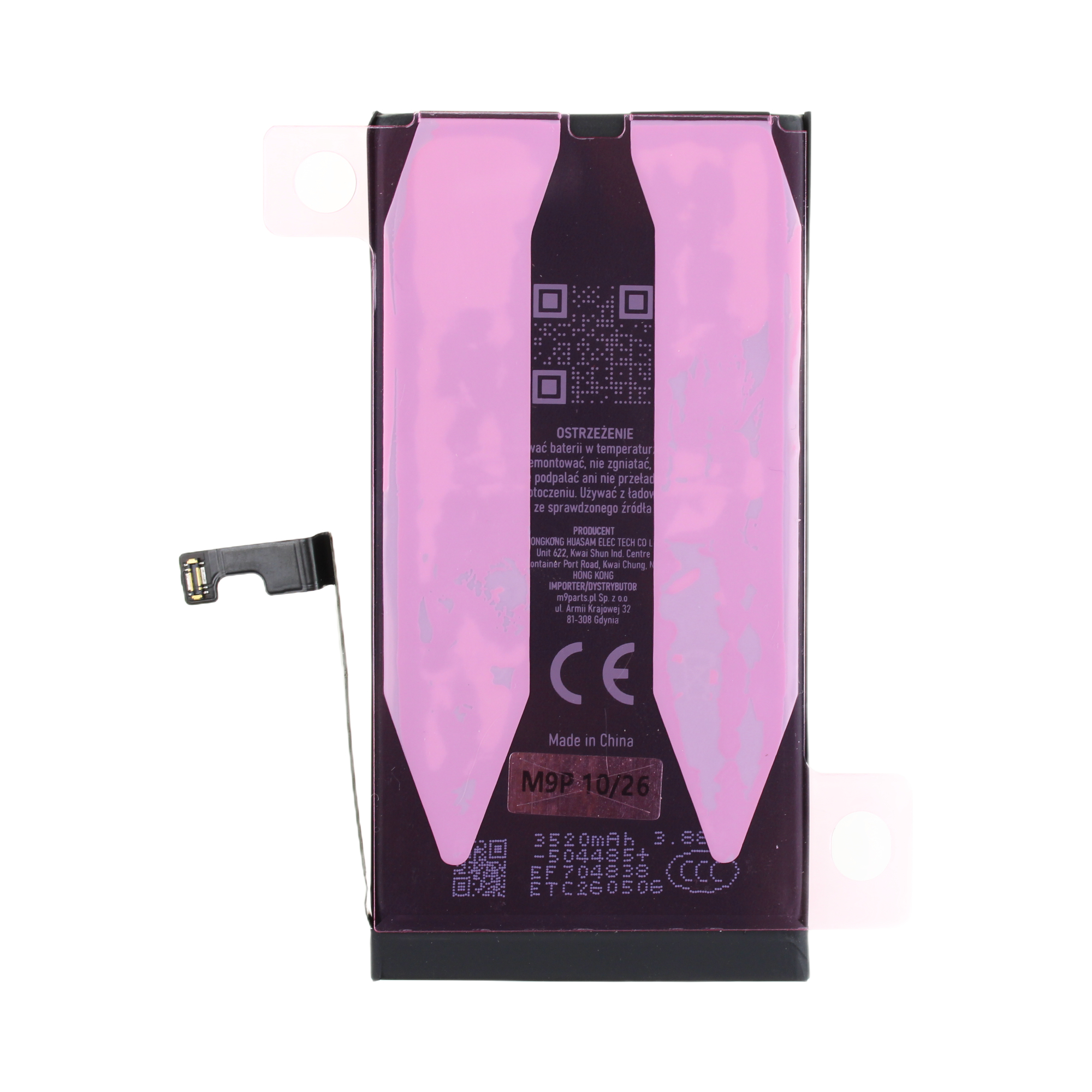 Volttrix baterie iPhone15 s originální BMS 3349 mAh
