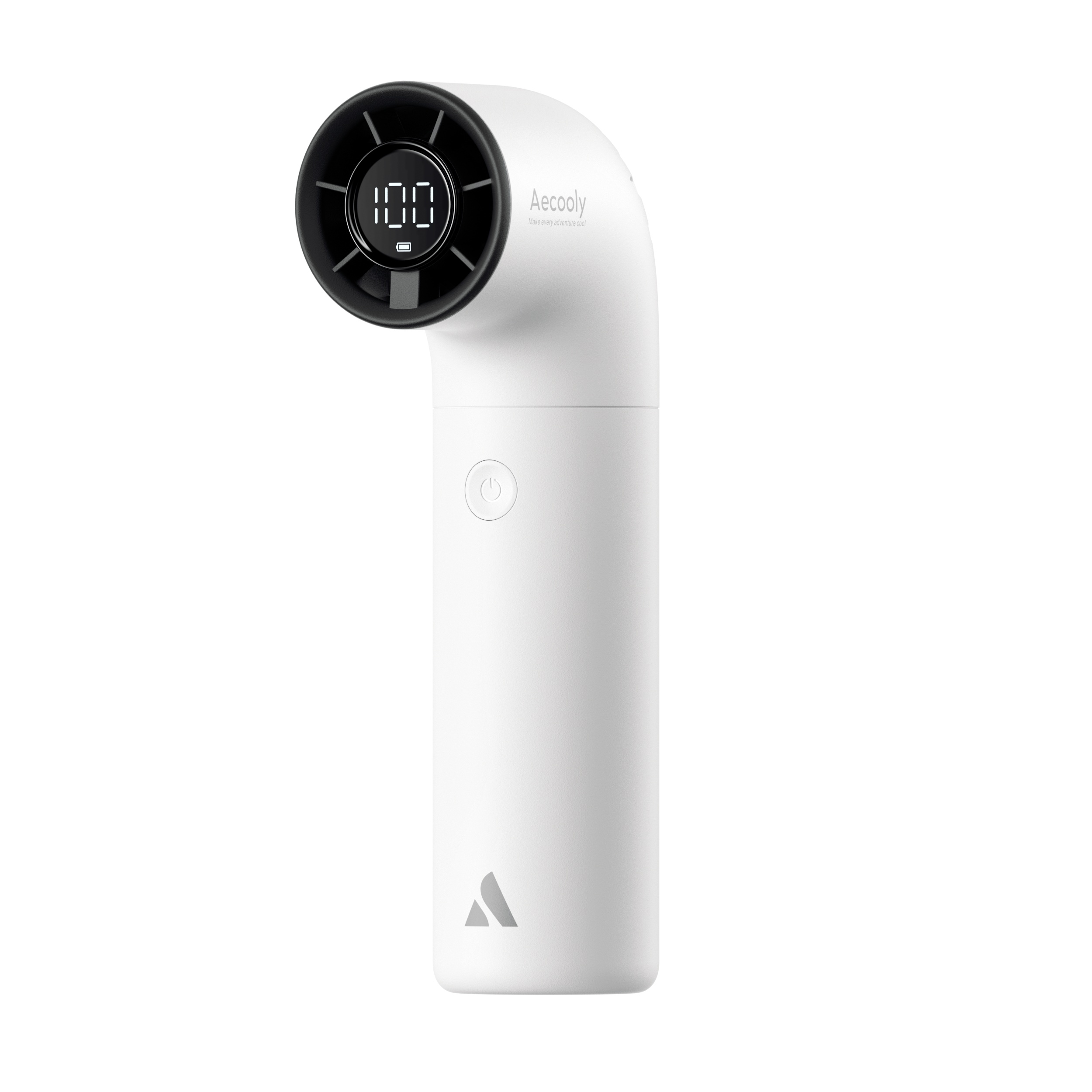 Aecooly Aero PH02-A – Výkonný ruční ventilátor 3500 mAh bílý