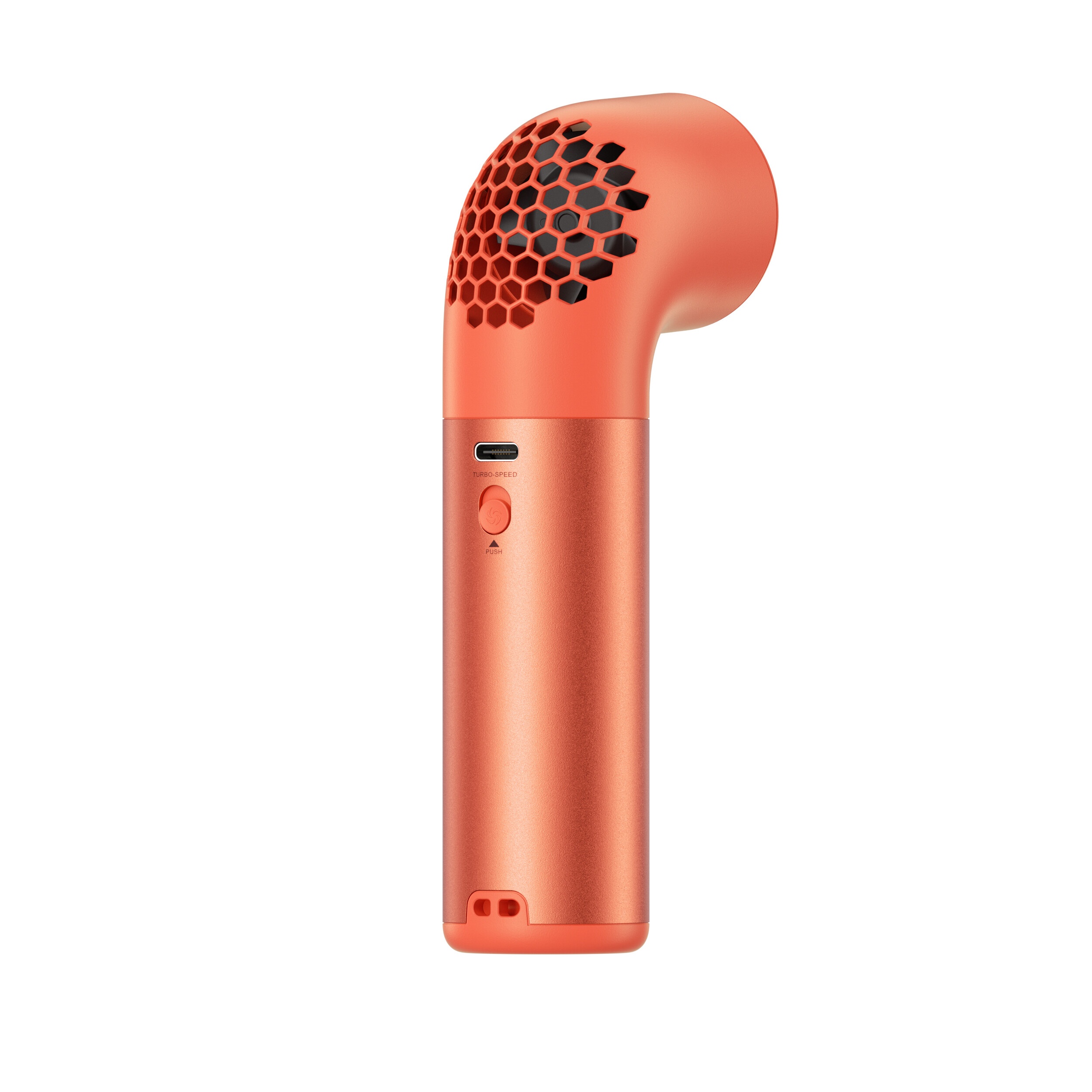 Aecooly Aero Ultra PH03 – Rychlý kovový ruční ventilátor oranžový