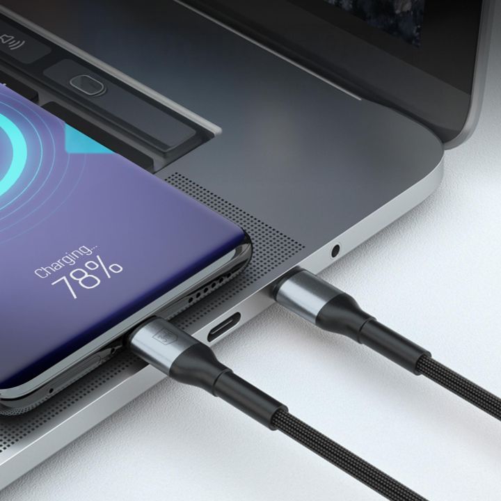 3mk Hyper Cable N-SERIES – USB-A / USB-C kabel 18 W 2 m černý