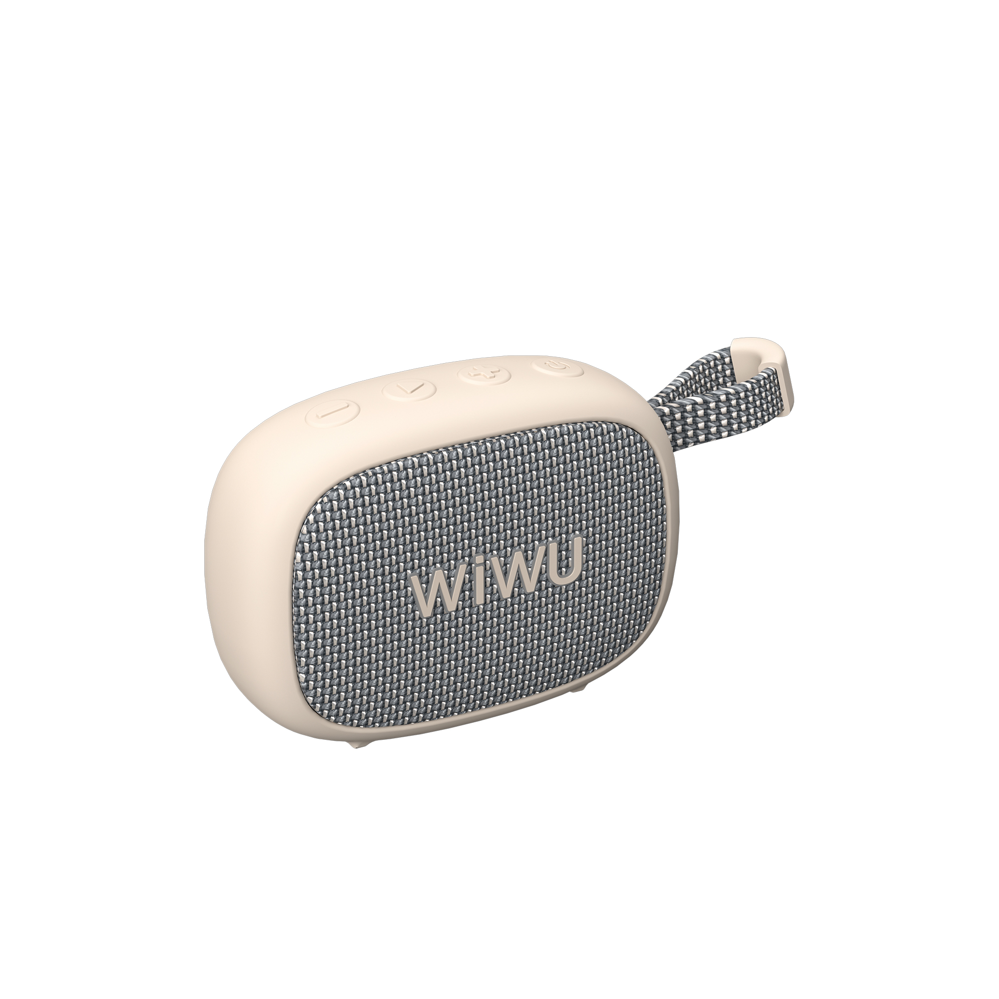 WiWU bezdrátový přenosný reproduktor Bluetooth GO Fun H1 bílý